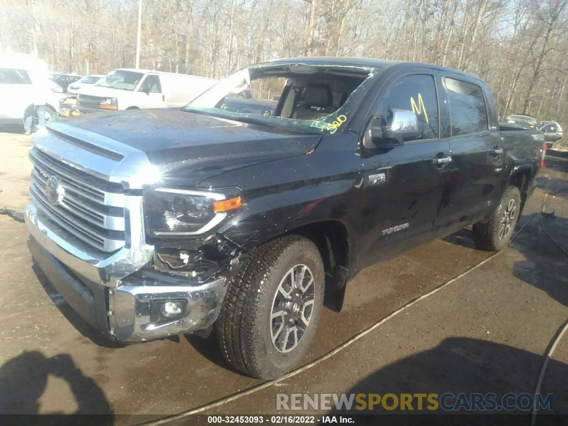 2 Photograph of a damaged car 5TFHY5F10MX020061 TOYOTA TUNDRA 4WD 2021