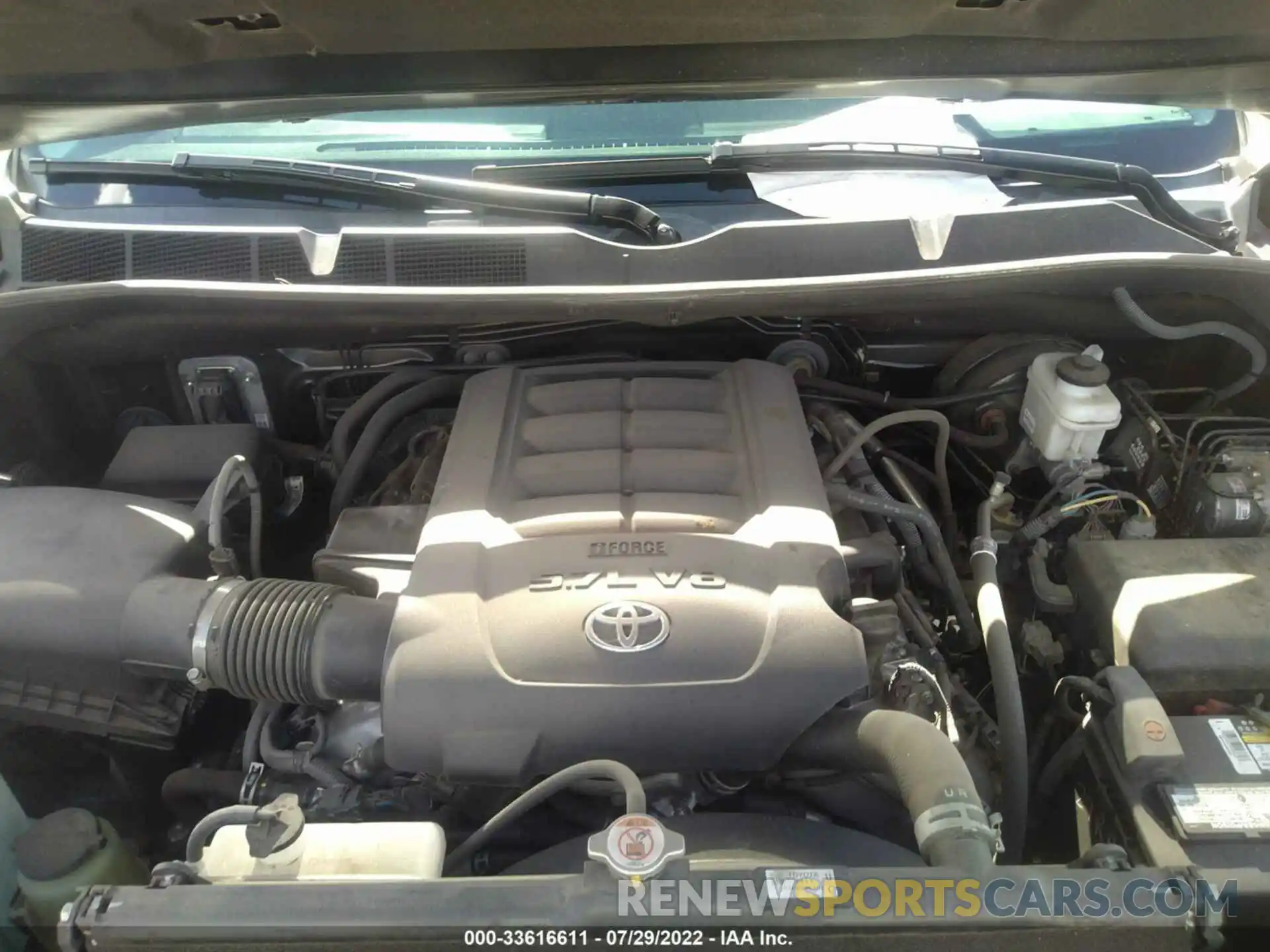 10 Photograph of a damaged car 5TFHY5F10MX977273 TOYOTA TUNDRA 4WD 2021