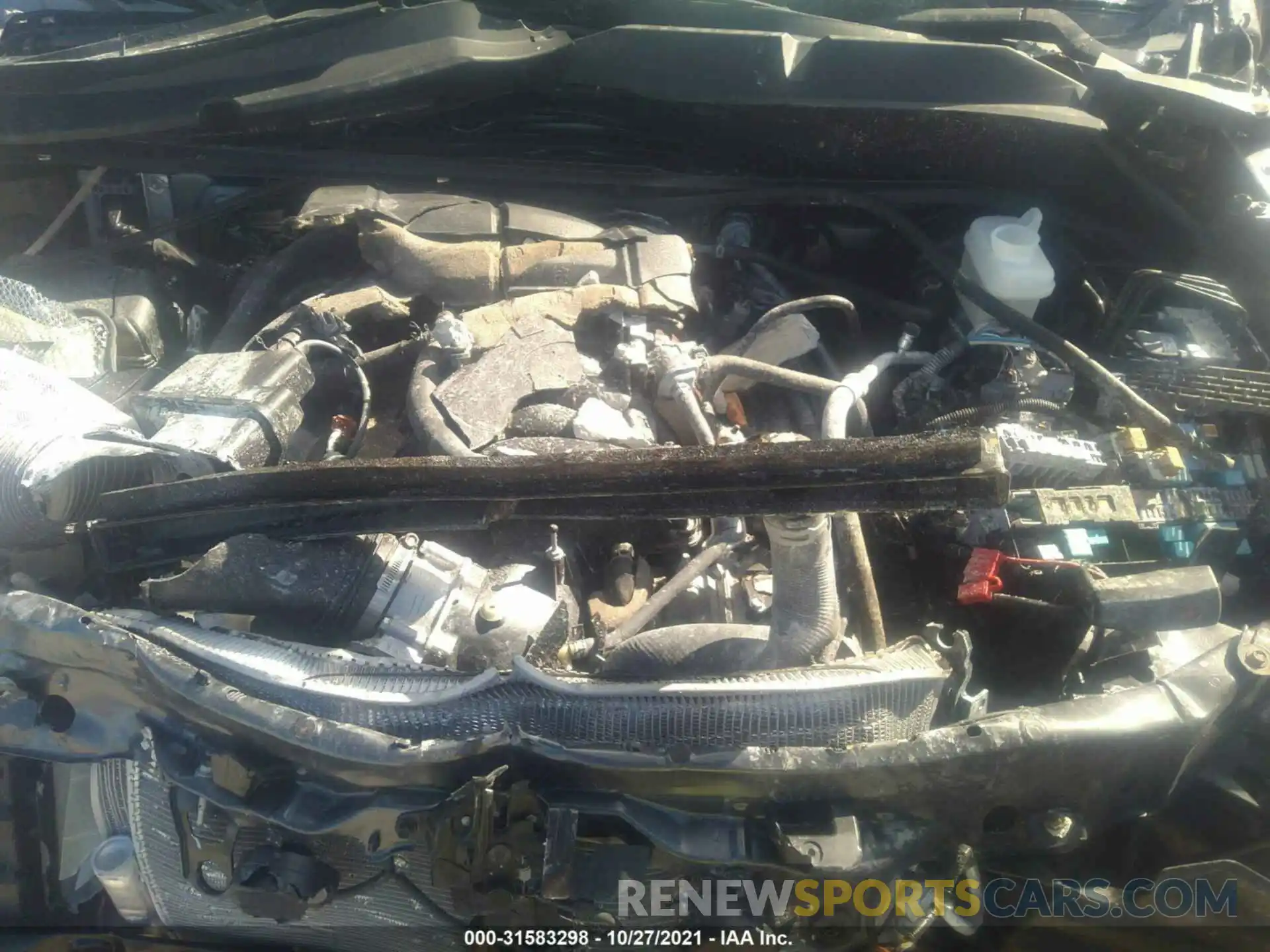 10 Photograph of a damaged car 5TFHY5F11MX016651 TOYOTA TUNDRA 4WD 2021