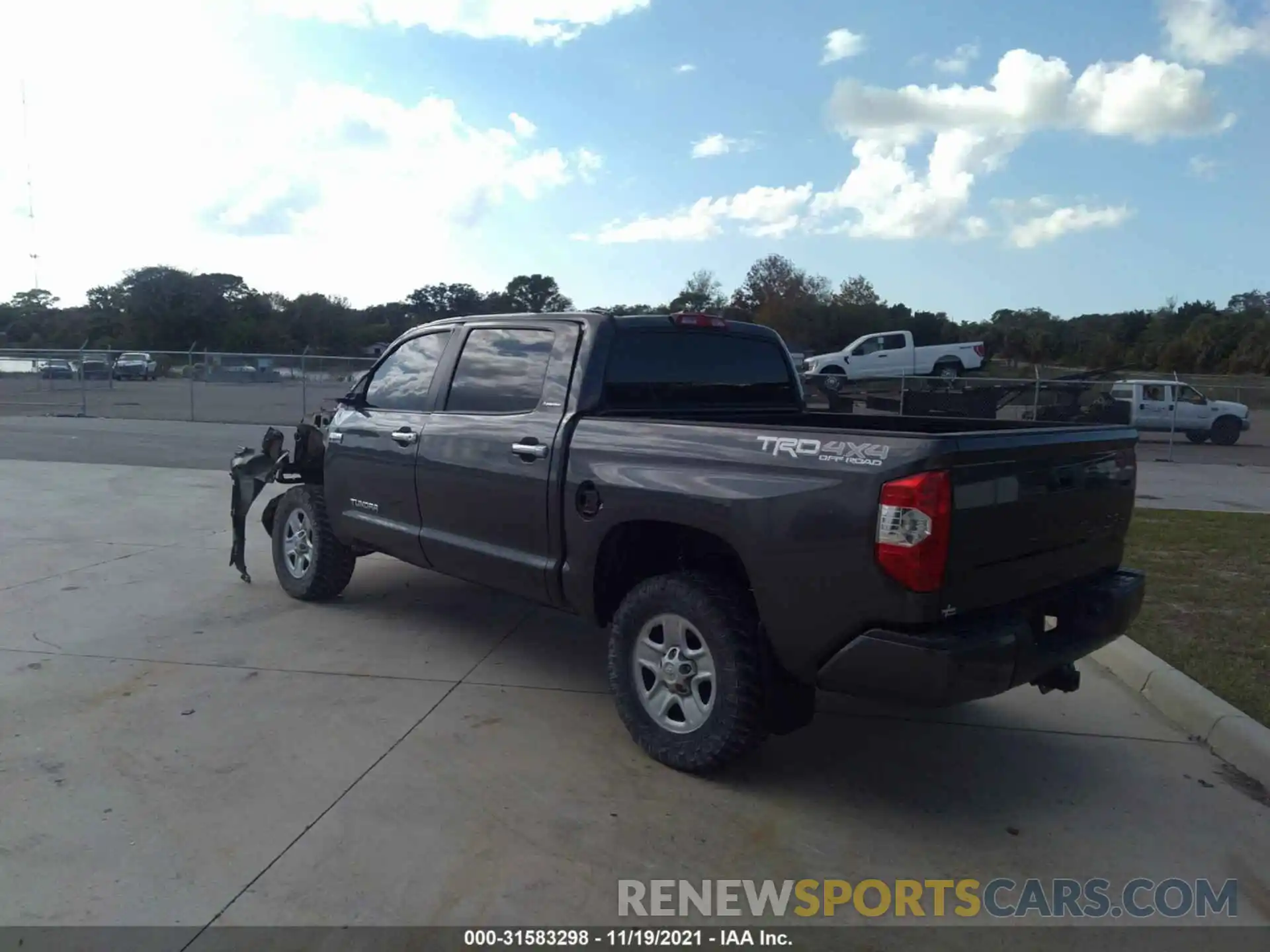 3 Photograph of a damaged car 5TFHY5F11MX016651 TOYOTA TUNDRA 4WD 2021