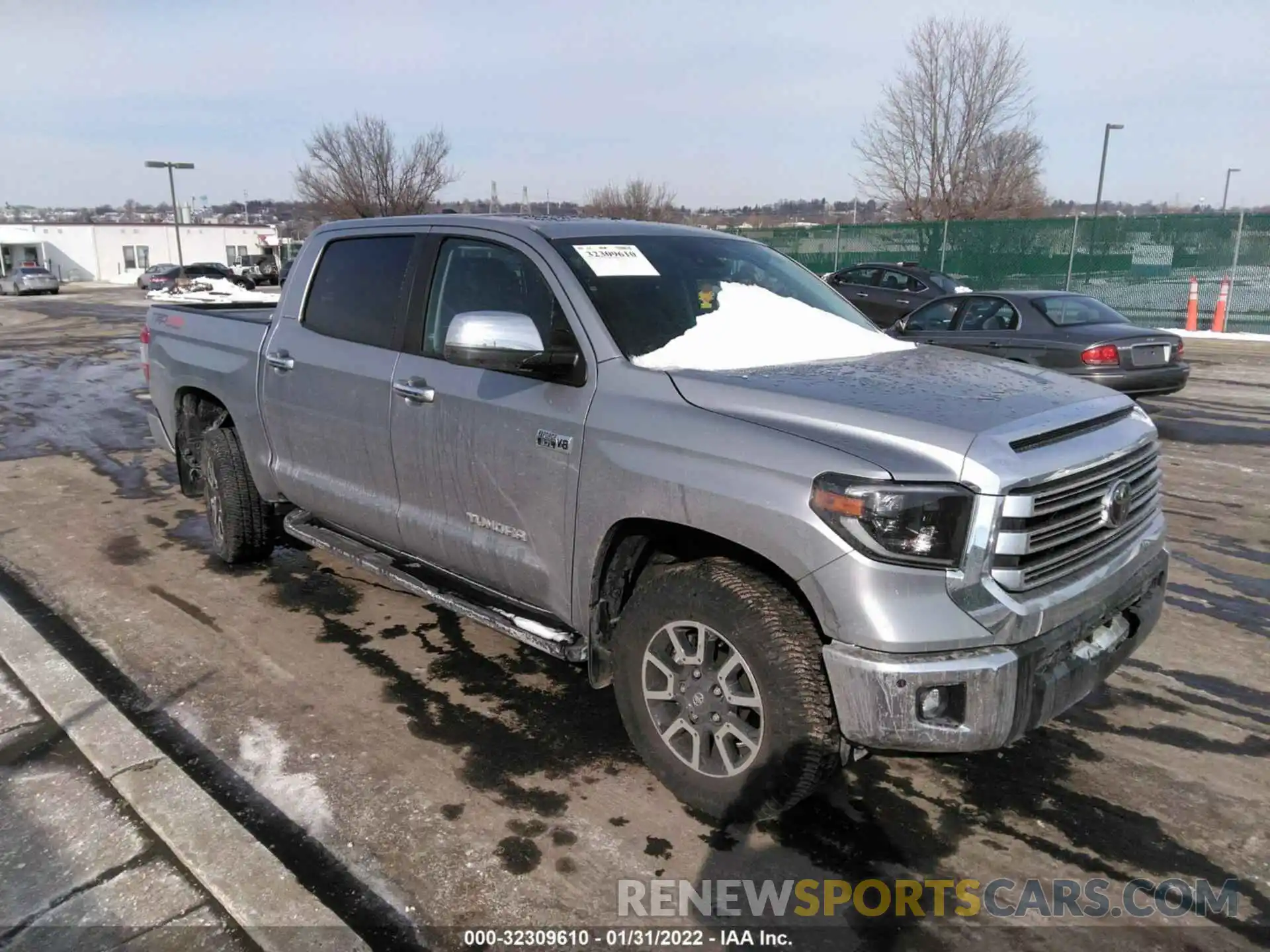 1 Photograph of a damaged car 5TFHY5F11MX021851 TOYOTA TUNDRA 4WD 2021