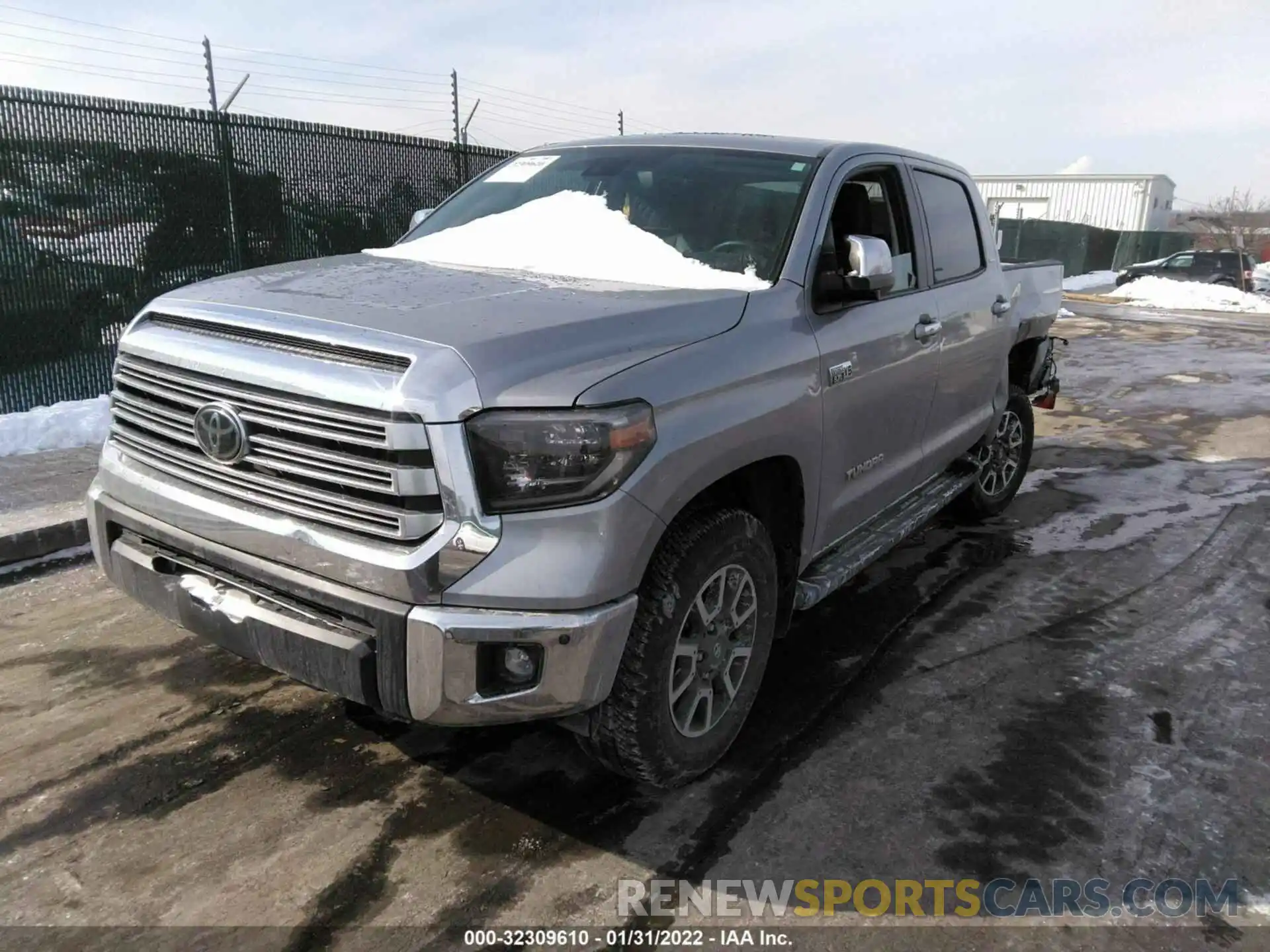 2 Photograph of a damaged car 5TFHY5F11MX021851 TOYOTA TUNDRA 4WD 2021