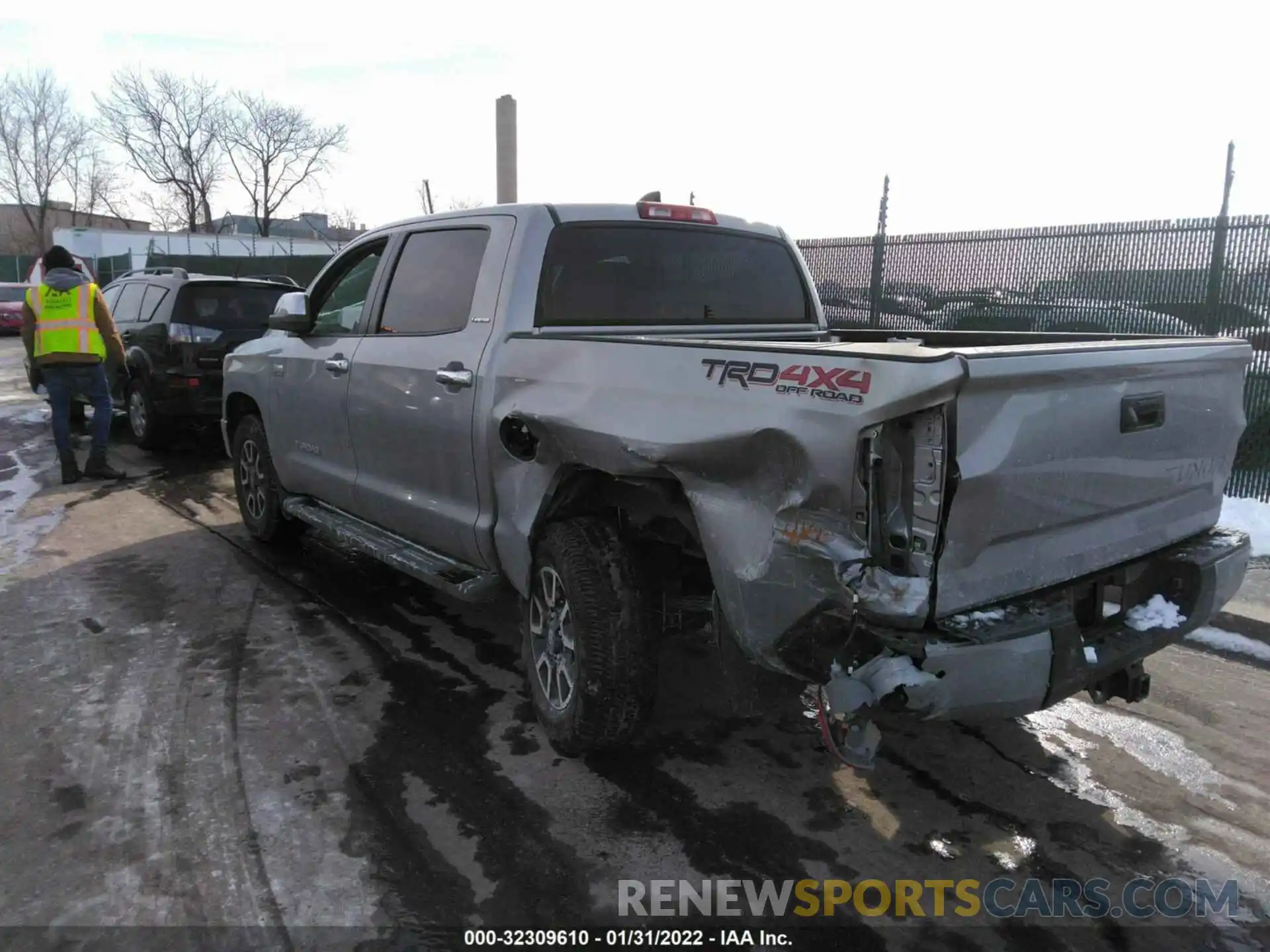 3 Photograph of a damaged car 5TFHY5F11MX021851 TOYOTA TUNDRA 4WD 2021