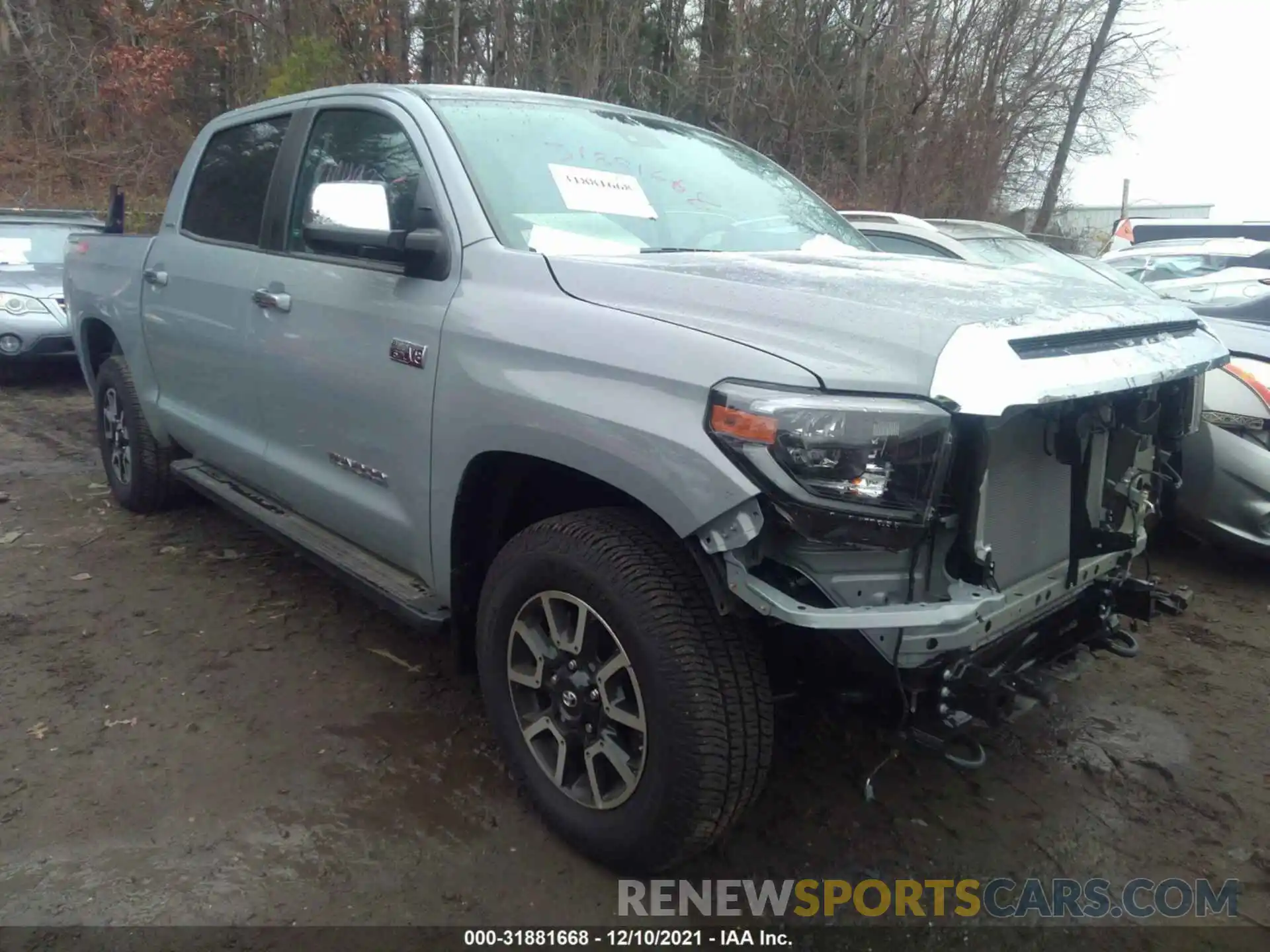 1 Photograph of a damaged car 5TFHY5F14MX008995 TOYOTA TUNDRA 4WD 2021