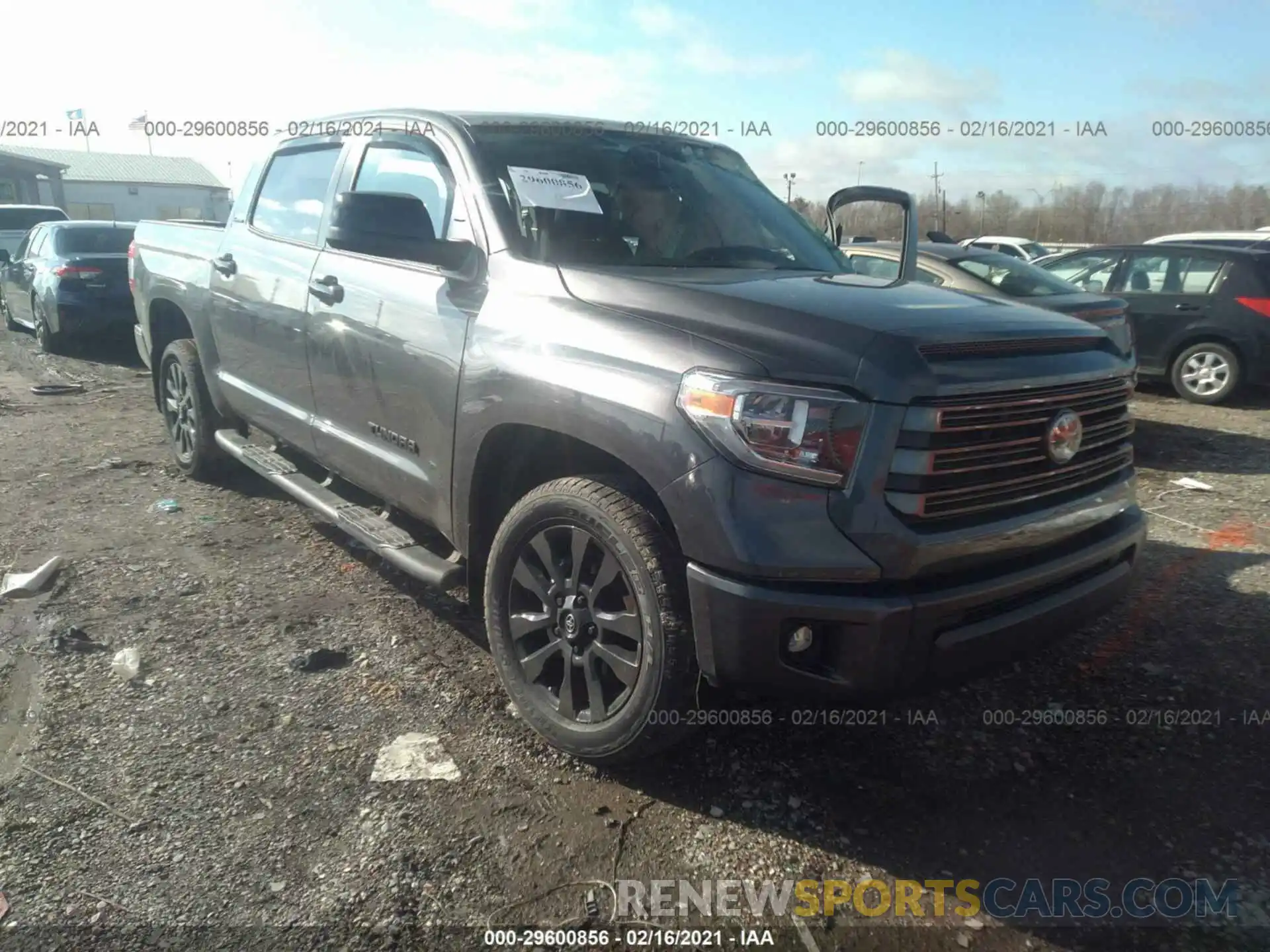 1 Photograph of a damaged car 5TFHY5F14MX960167 TOYOTA TUNDRA 4WD 2021