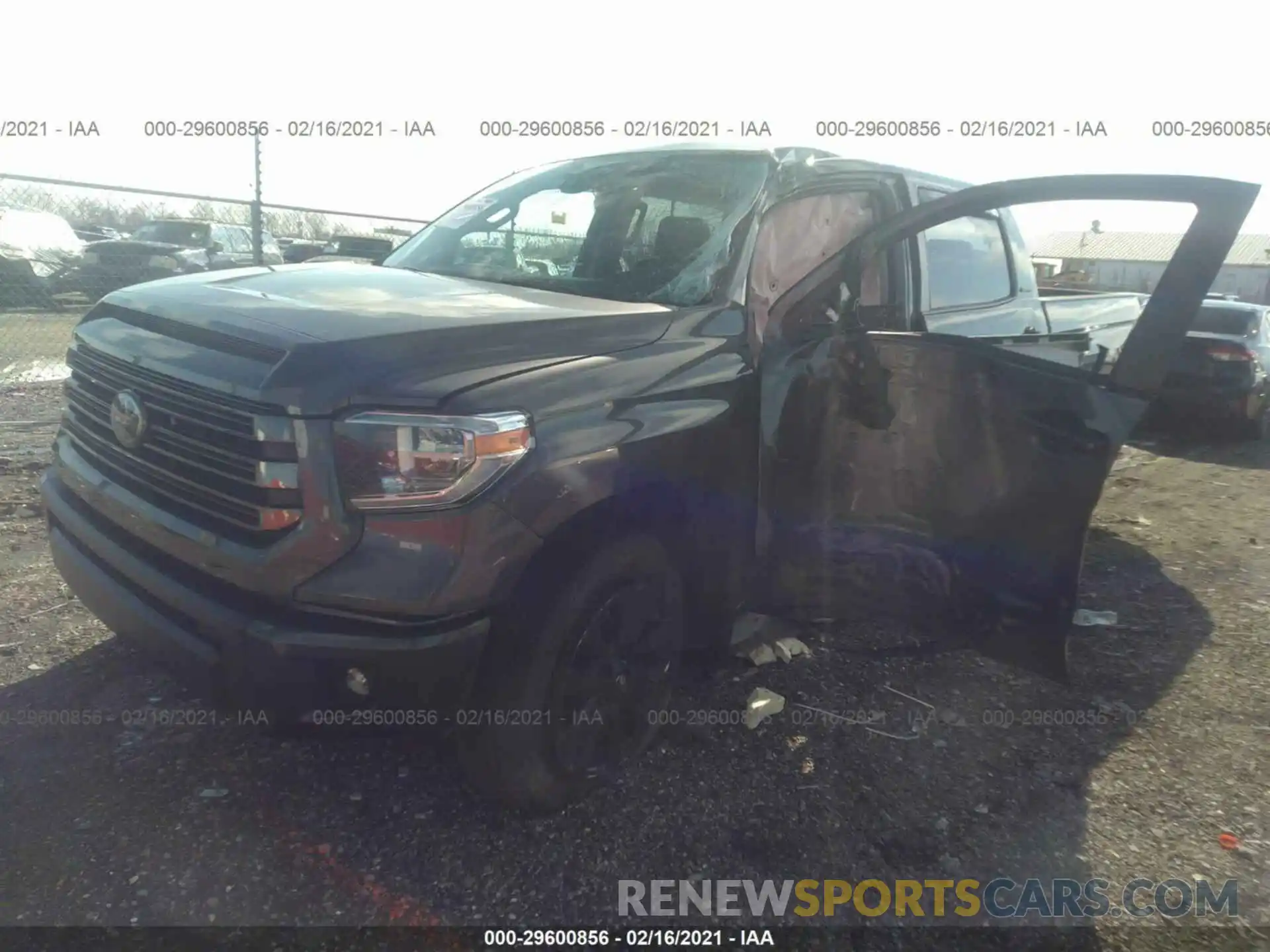 2 Photograph of a damaged car 5TFHY5F14MX960167 TOYOTA TUNDRA 4WD 2021