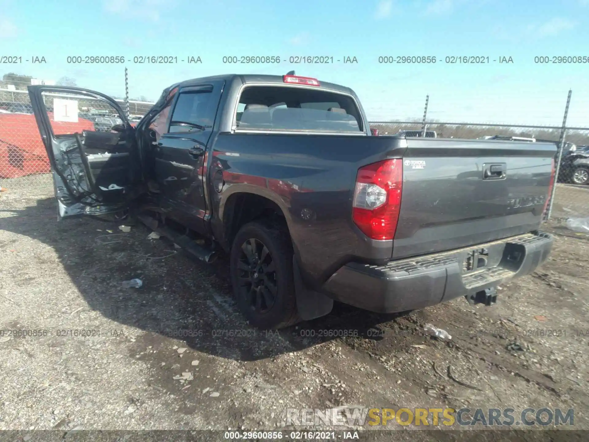 3 Photograph of a damaged car 5TFHY5F14MX960167 TOYOTA TUNDRA 4WD 2021