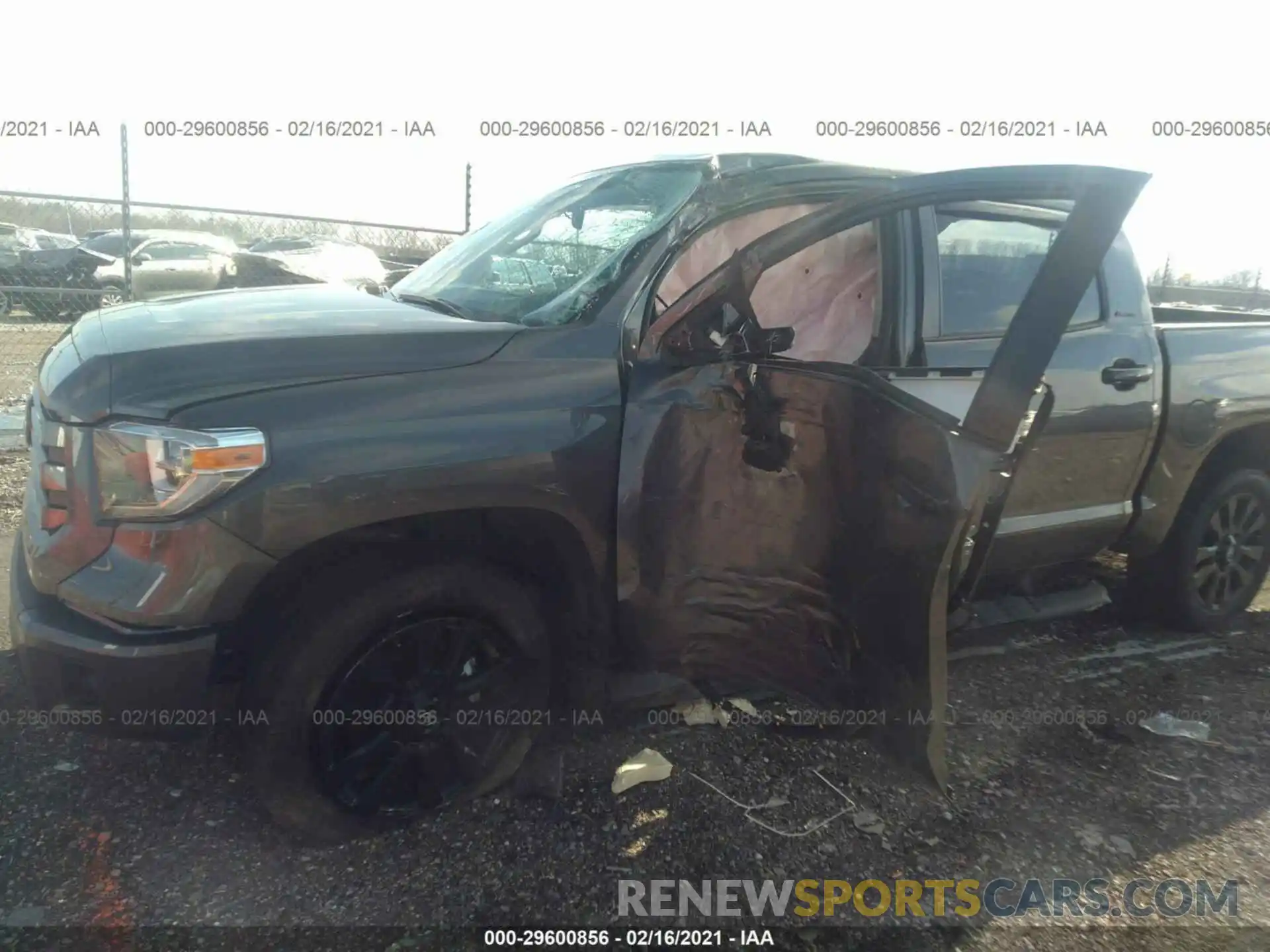 6 Photograph of a damaged car 5TFHY5F14MX960167 TOYOTA TUNDRA 4WD 2021