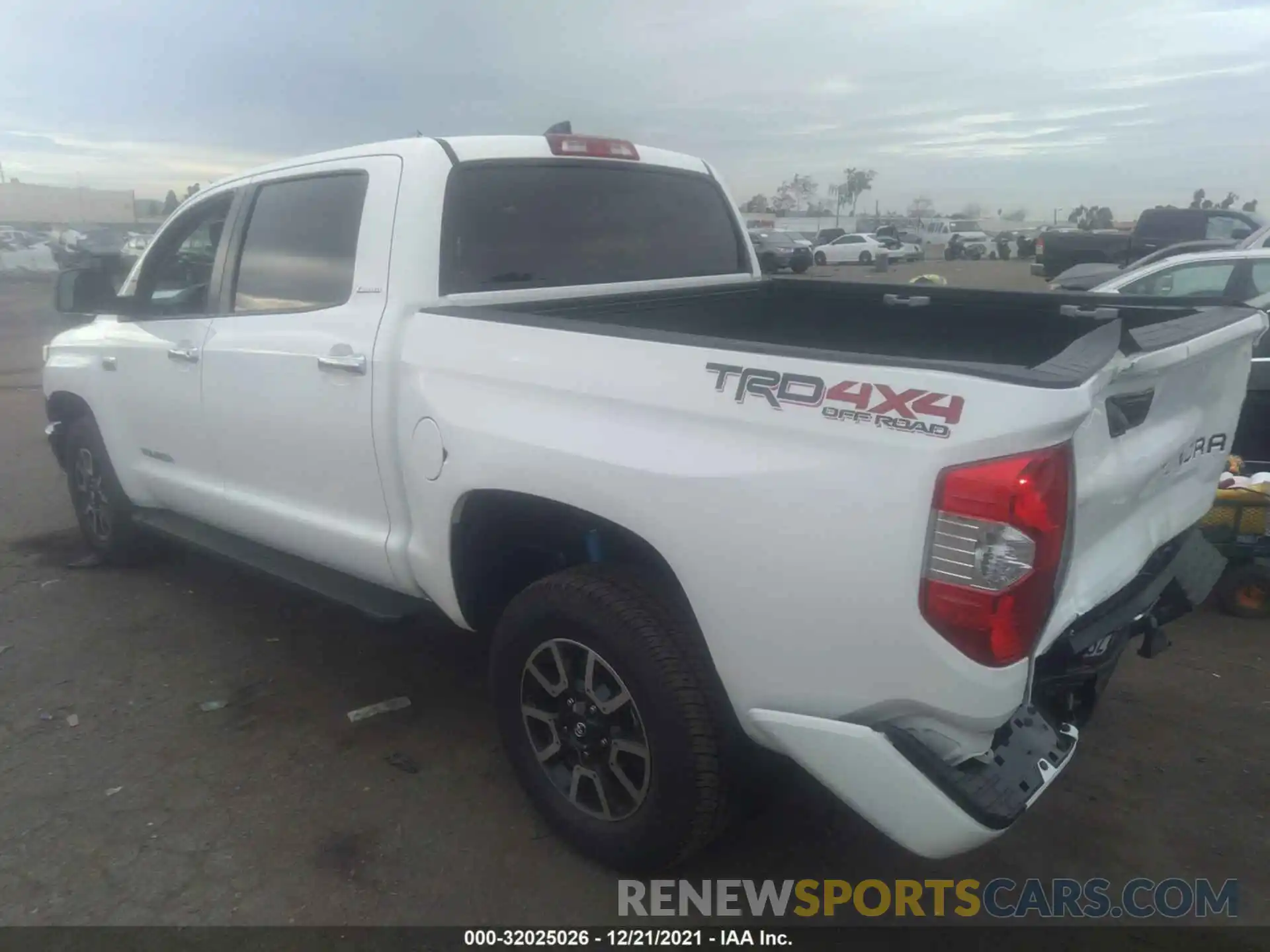 3 Photograph of a damaged car 5TFHY5F15MX031217 TOYOTA TUNDRA 4WD 2021