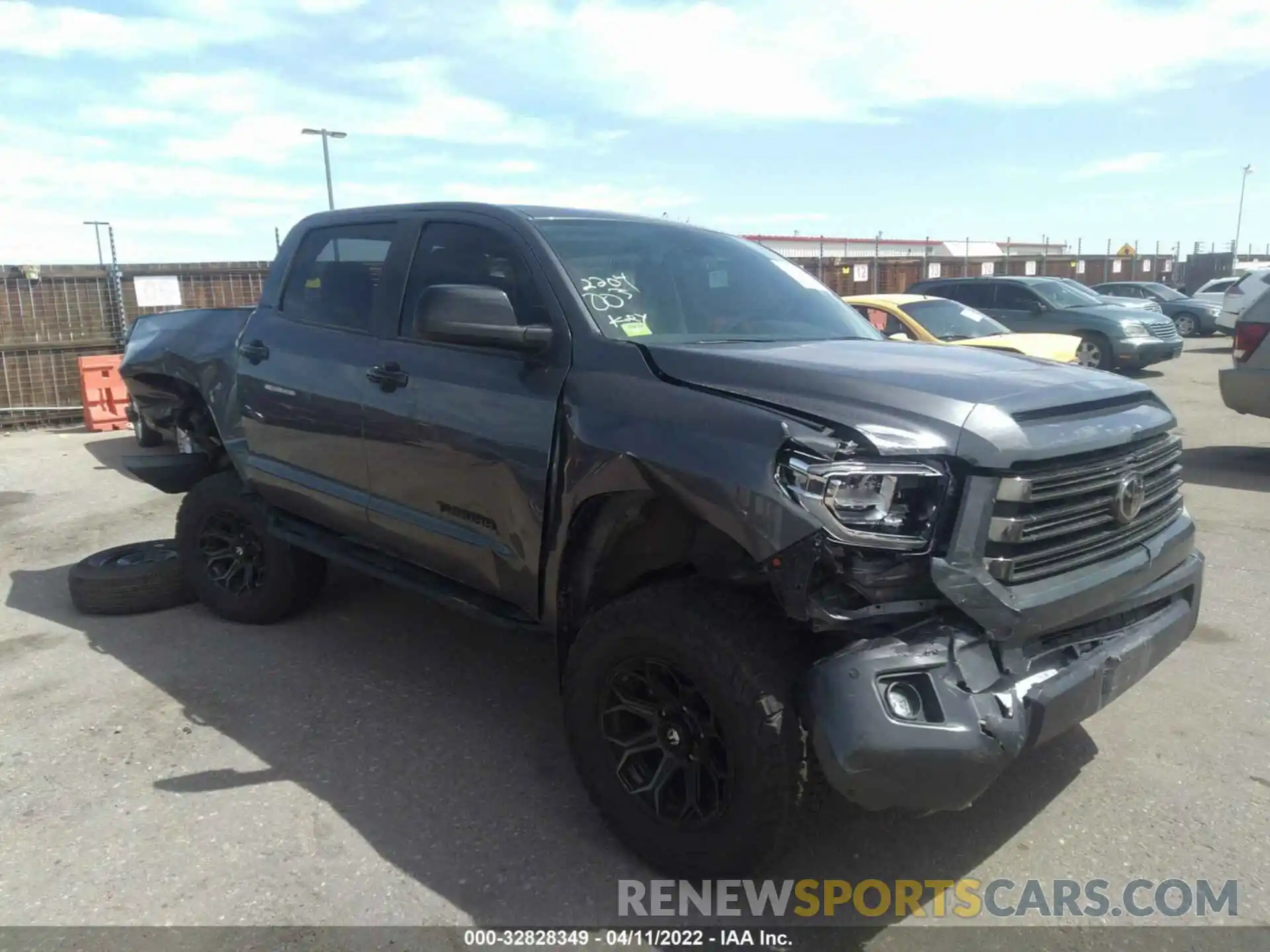 1 Photograph of a damaged car 5TFHY5F15MX970626 TOYOTA TUNDRA 4WD 2021