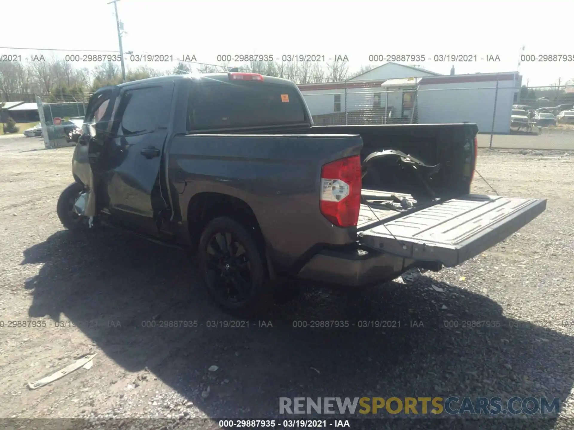 3 Photograph of a damaged car 5TFHY5F16MX973129 TOYOTA TUNDRA 4WD 2021