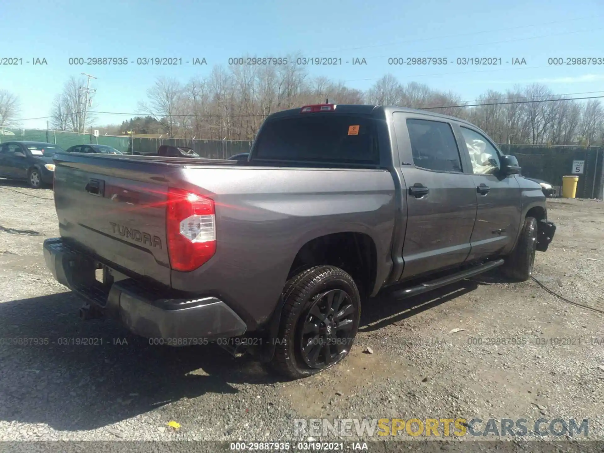 4 Photograph of a damaged car 5TFHY5F16MX973129 TOYOTA TUNDRA 4WD 2021