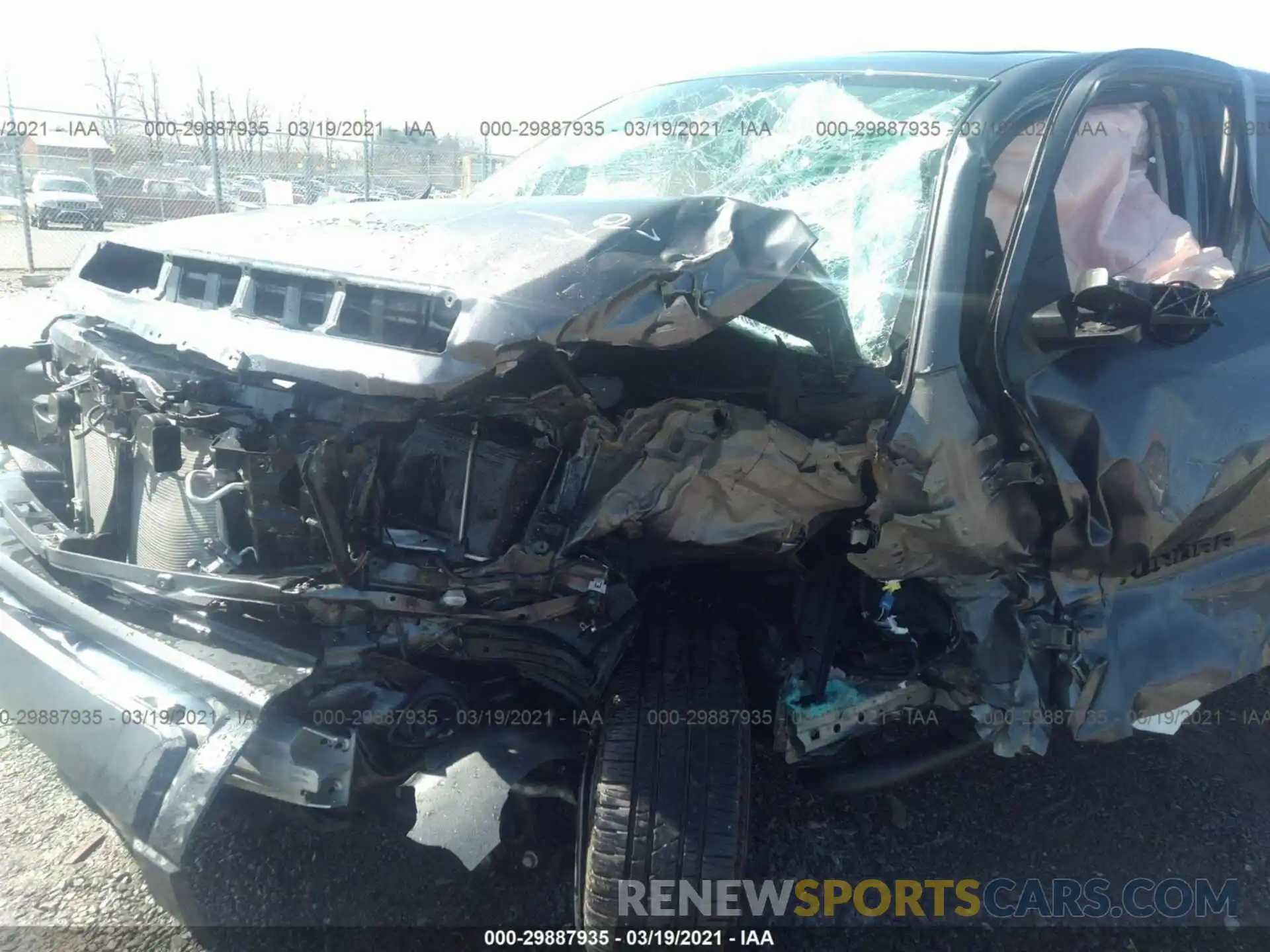 6 Photograph of a damaged car 5TFHY5F16MX973129 TOYOTA TUNDRA 4WD 2021