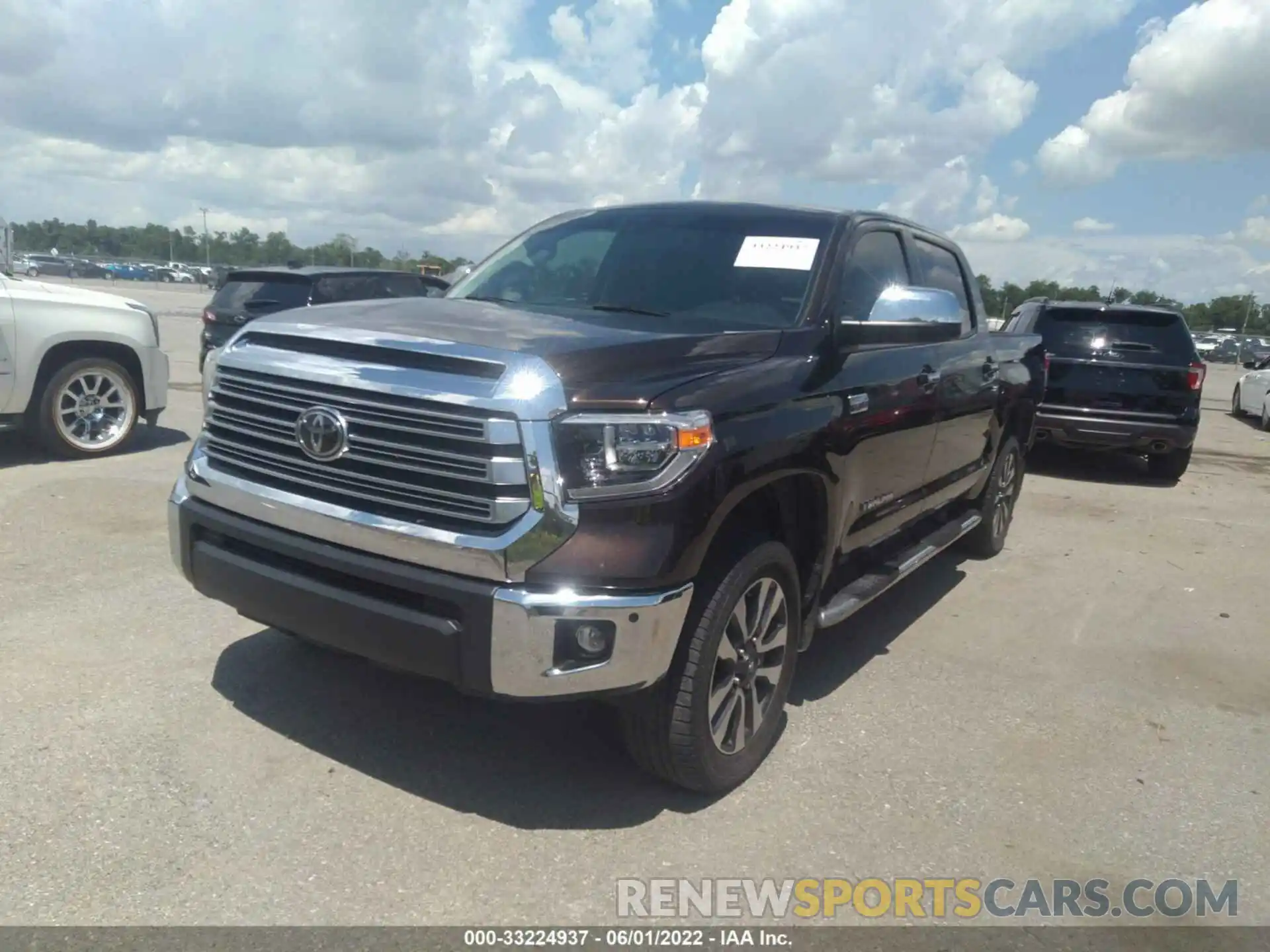 2 Photograph of a damaged car 5TFHY5F16MX989816 TOYOTA TUNDRA 4WD 2021