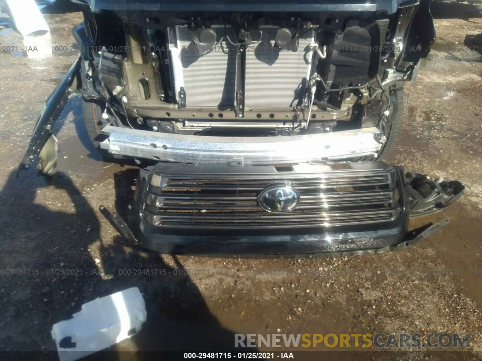 12 Photograph of a damaged car 5TFHY5F17MX983751 TOYOTA TUNDRA 4WD 2021