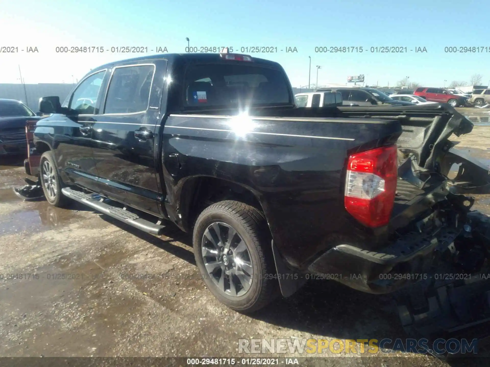 3 Photograph of a damaged car 5TFHY5F17MX983751 TOYOTA TUNDRA 4WD 2021