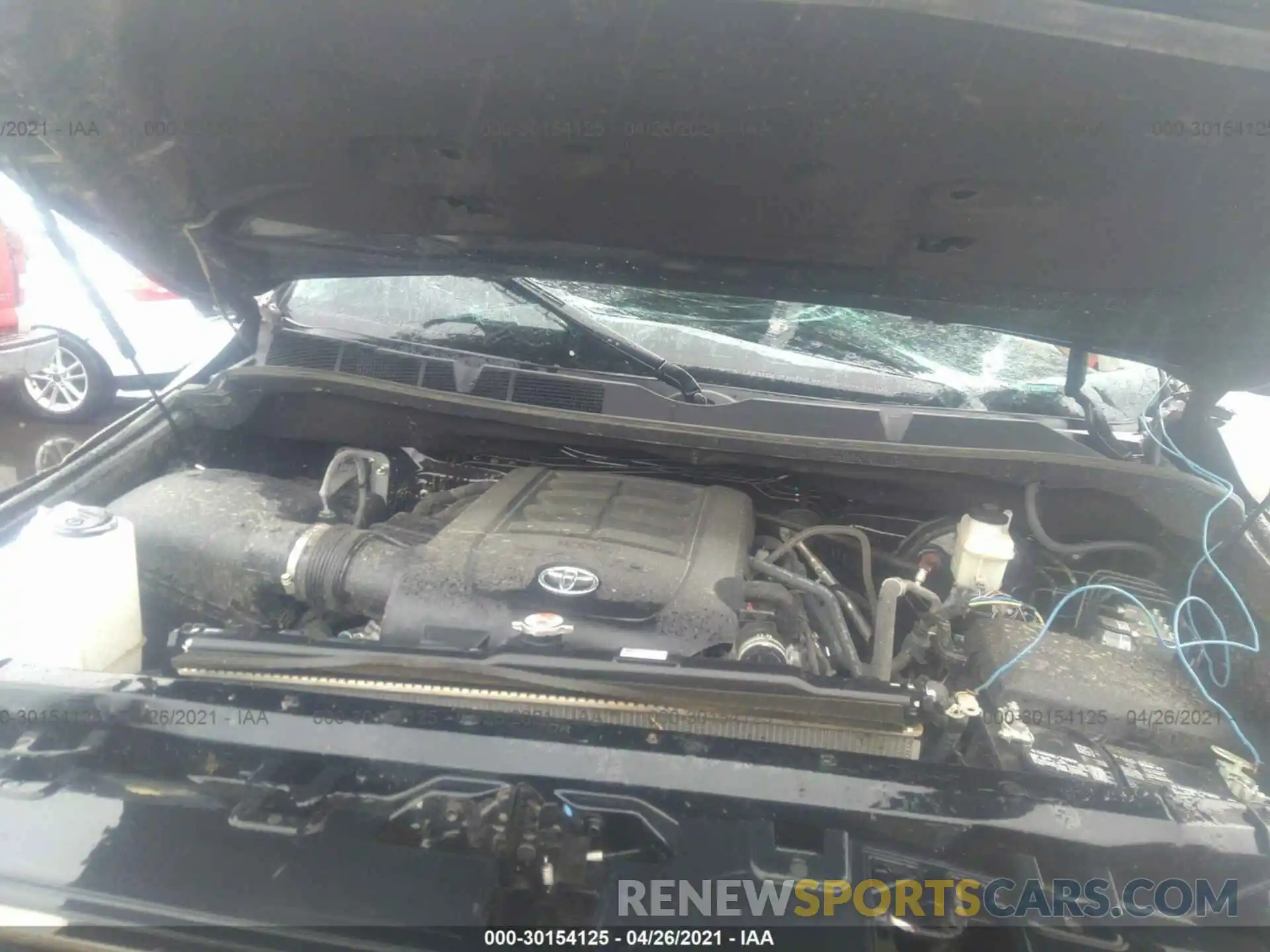 10 Photograph of a damaged car 5TFHY5F1XMX966815 TOYOTA TUNDRA 4WD 2021