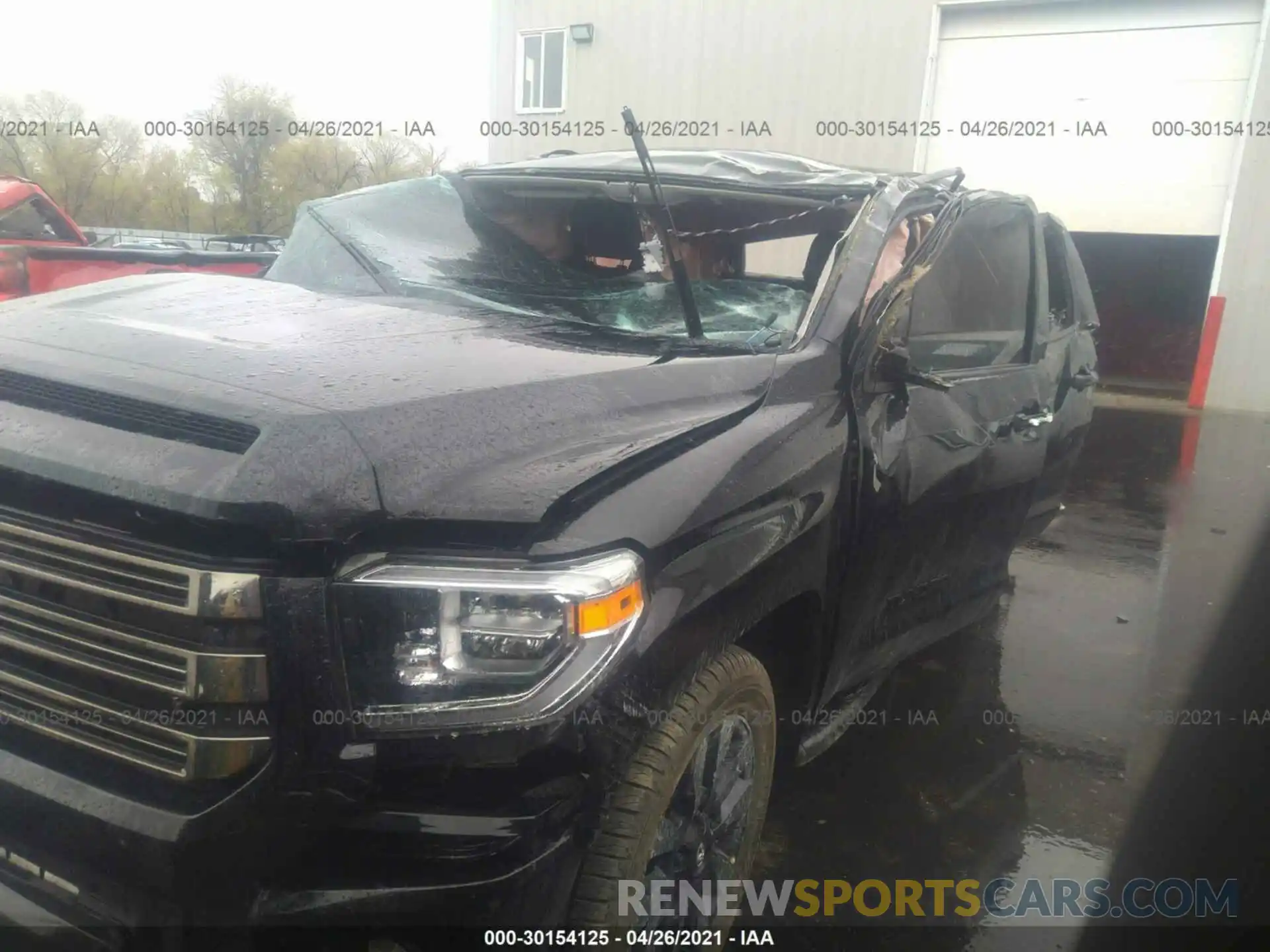 2 Photograph of a damaged car 5TFHY5F1XMX966815 TOYOTA TUNDRA 4WD 2021