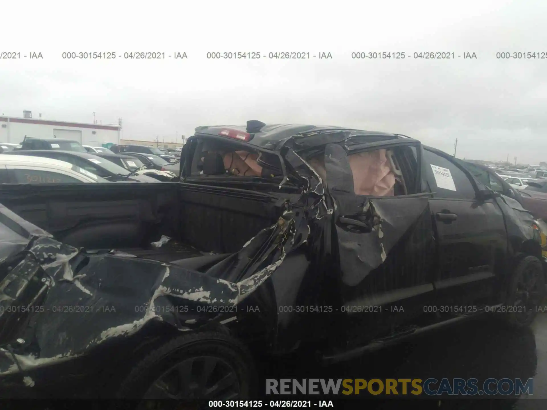 6 Photograph of a damaged car 5TFHY5F1XMX966815 TOYOTA TUNDRA 4WD 2021