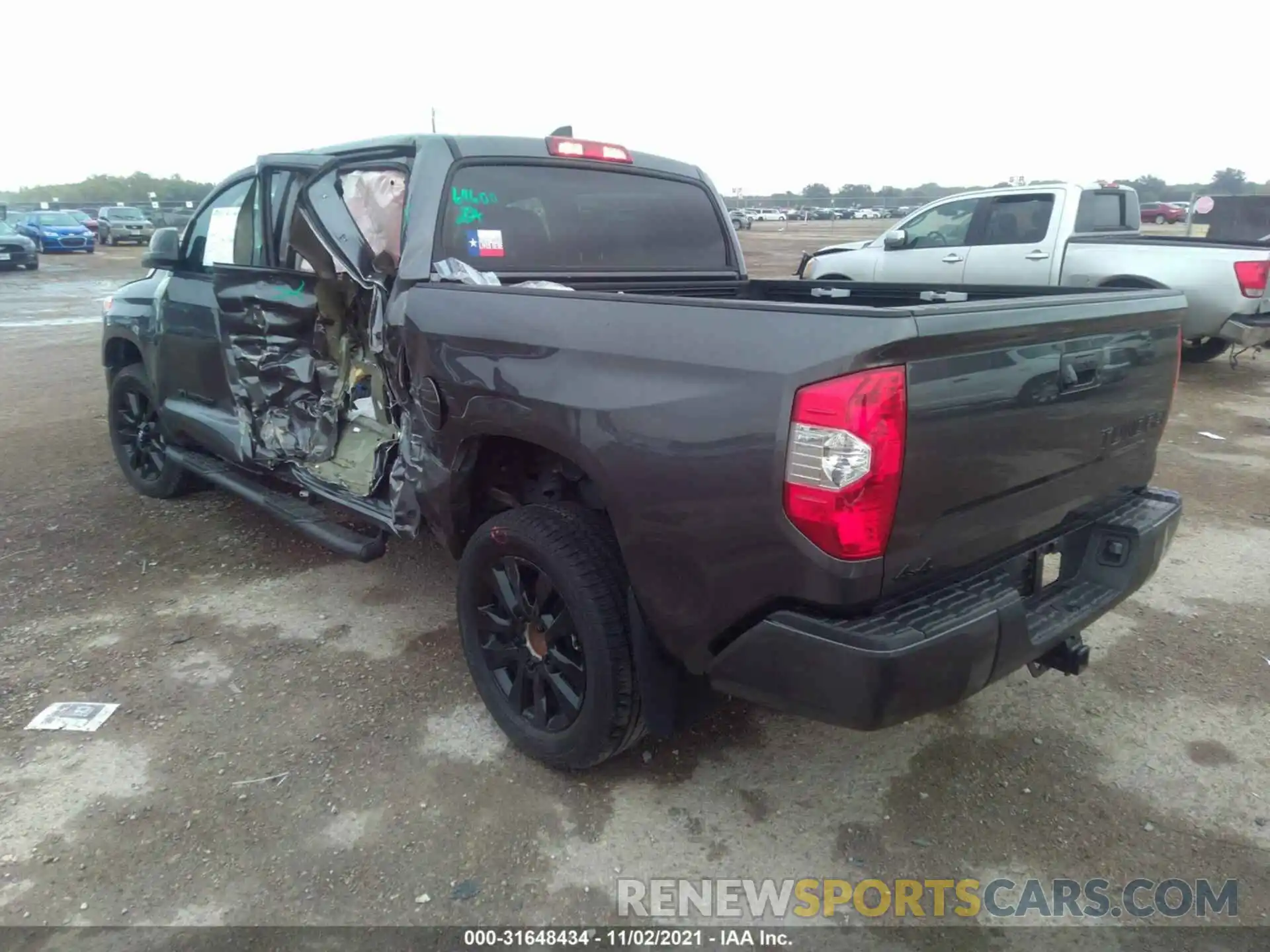 3 Photograph of a damaged car 5TFHY5F1XMX987745 TOYOTA TUNDRA 4WD 2021