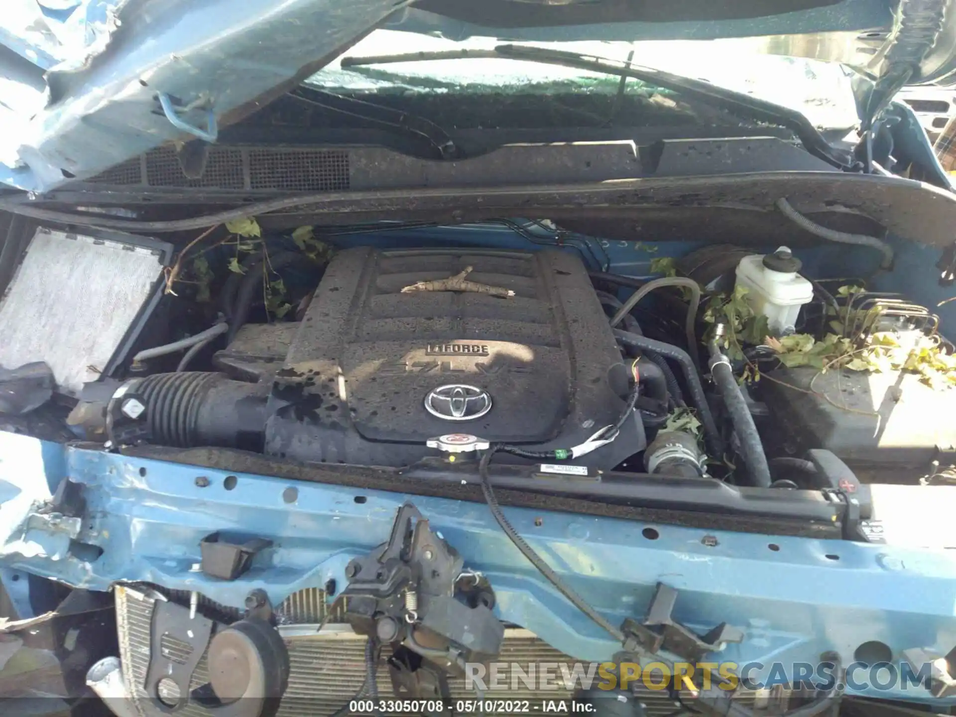 10 Photograph of a damaged car 5TFHY5F1XMX991911 TOYOTA TUNDRA 4WD 2021