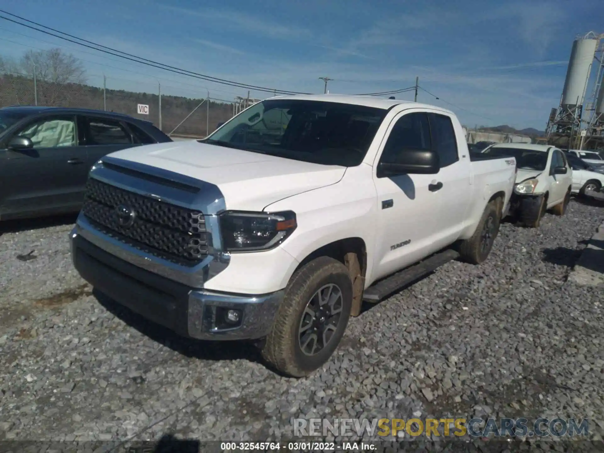 2 Photograph of a damaged car 5TFUY5F11MX011187 TOYOTA TUNDRA 4WD 2021