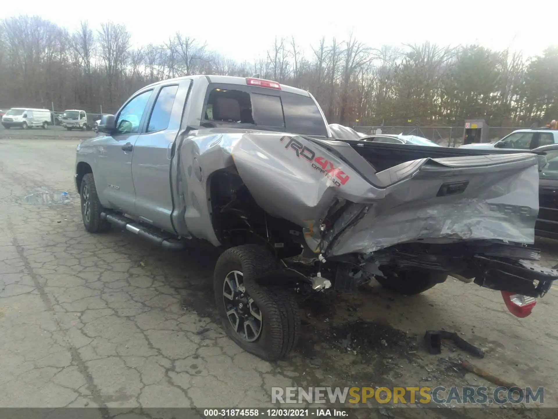 3 Photograph of a damaged car 5TFUY5F12MX047552 TOYOTA TUNDRA 4WD 2021