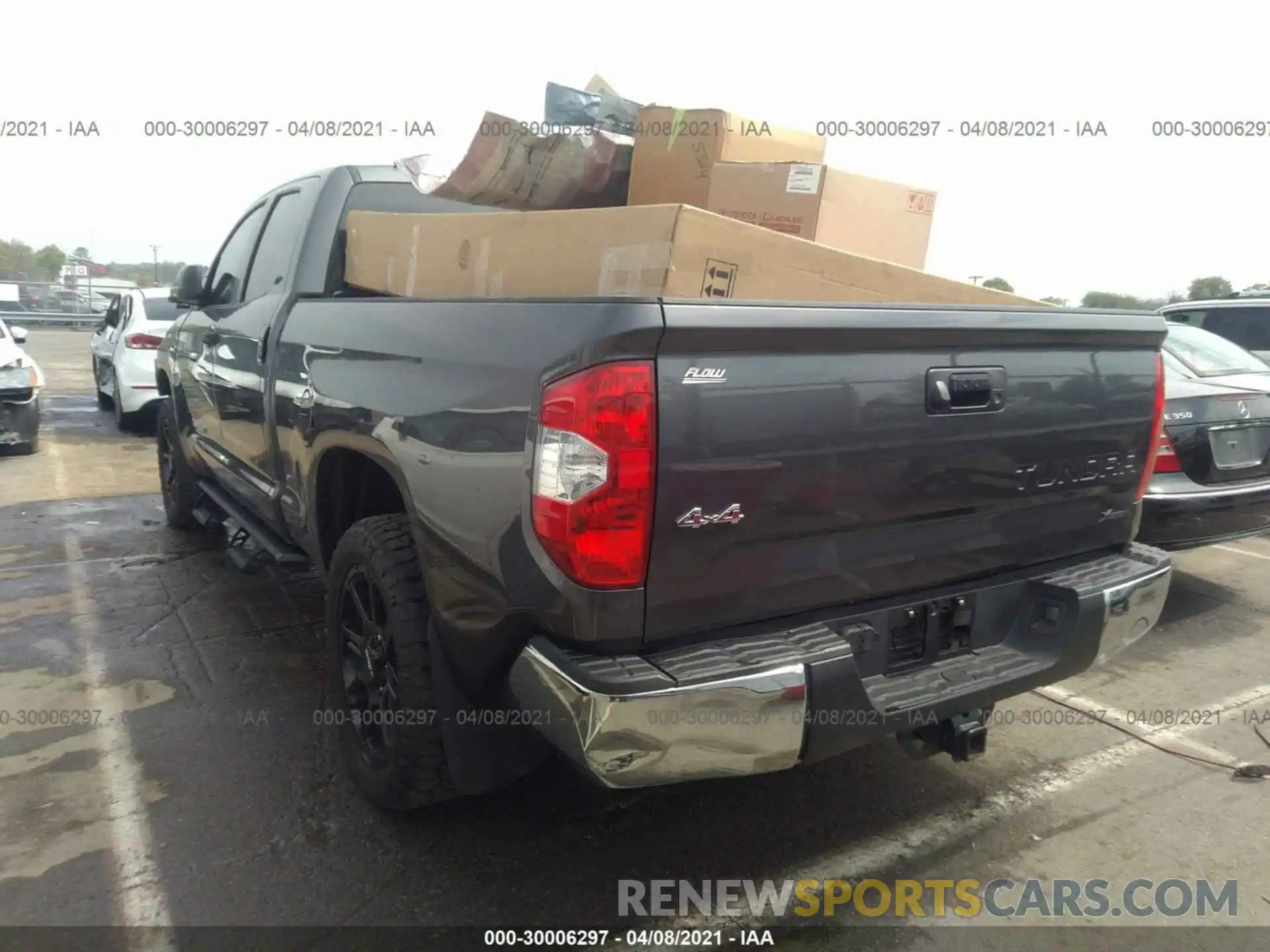 3 Photograph of a damaged car 5TFUY5F12MX980044 TOYOTA TUNDRA 4WD 2021