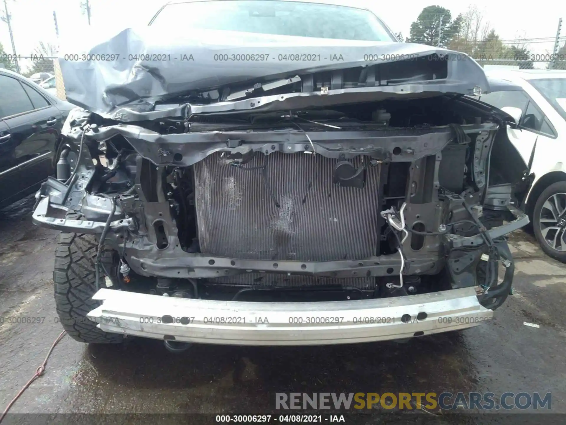 6 Photograph of a damaged car 5TFUY5F12MX980044 TOYOTA TUNDRA 4WD 2021