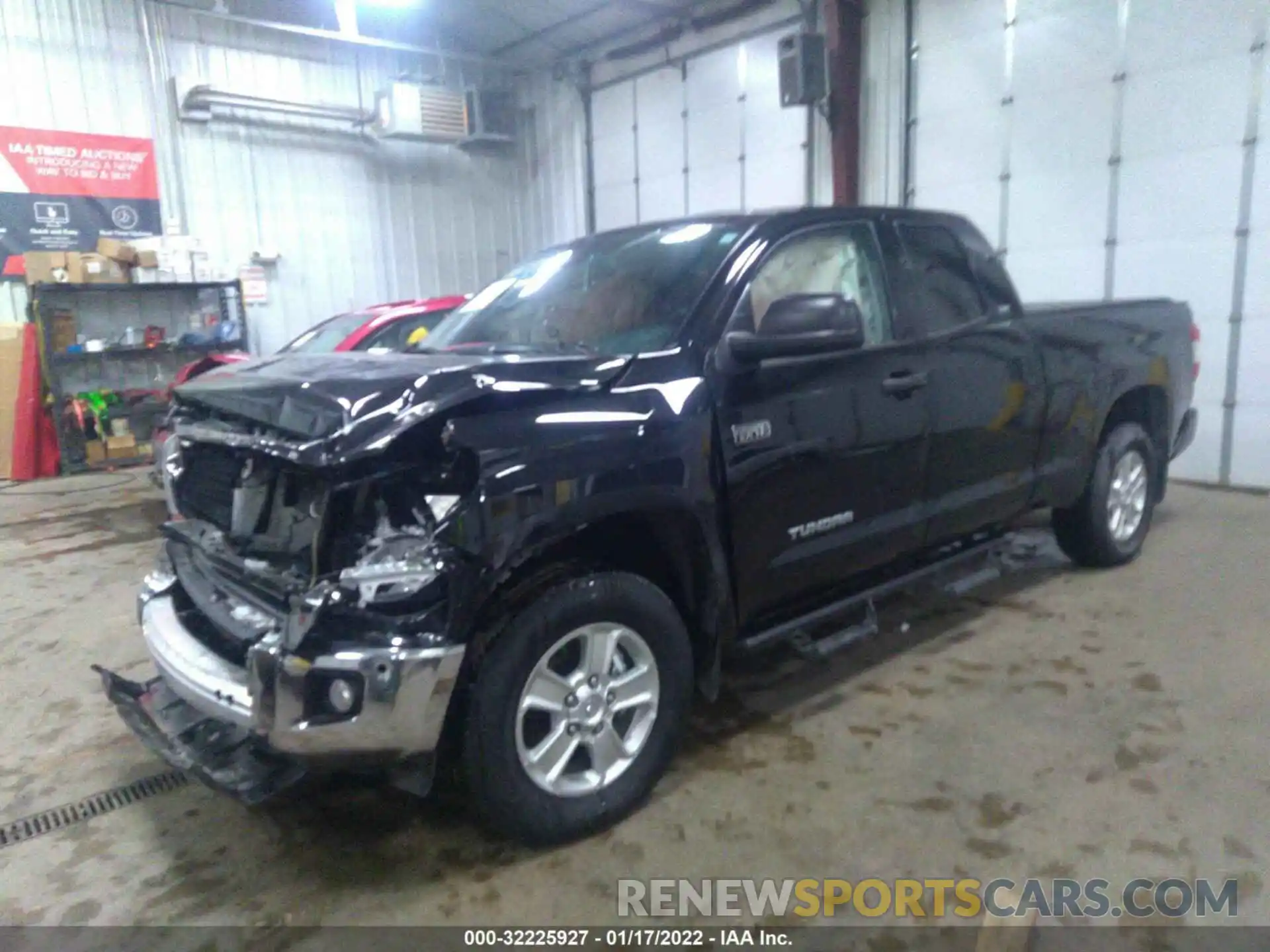 2 Photograph of a damaged car 5TFUY5F13MX004161 TOYOTA TUNDRA 4WD 2021