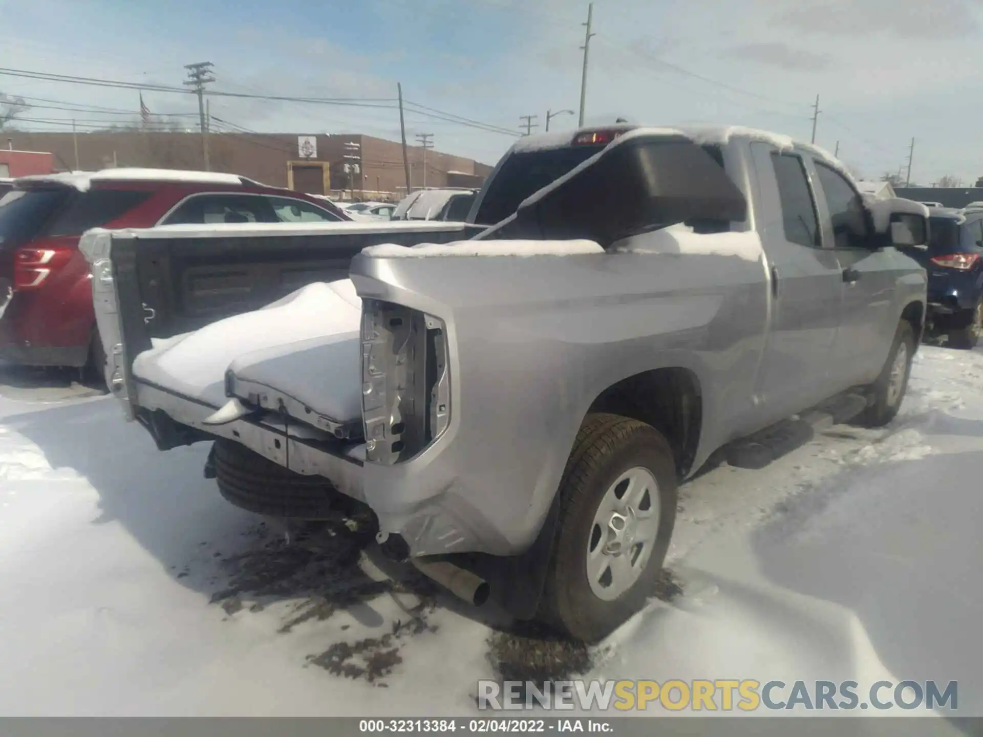 4 Photograph of a damaged car 5TFUY5F13MX044952 TOYOTA TUNDRA 4WD 2021