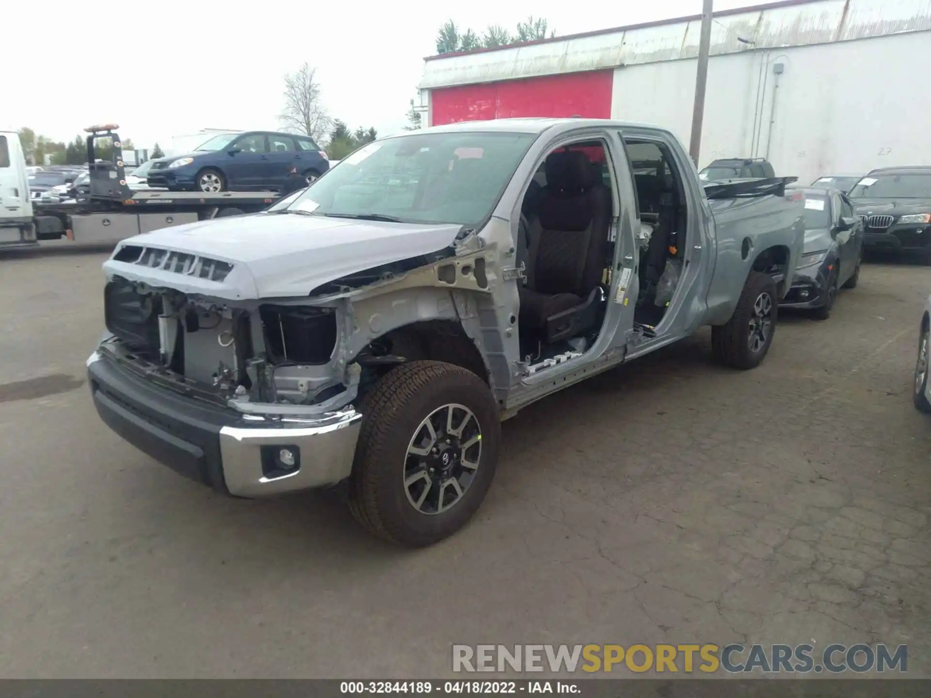 2 Photograph of a damaged car 5TFUY5F14MX049206 TOYOTA TUNDRA 4WD 2021