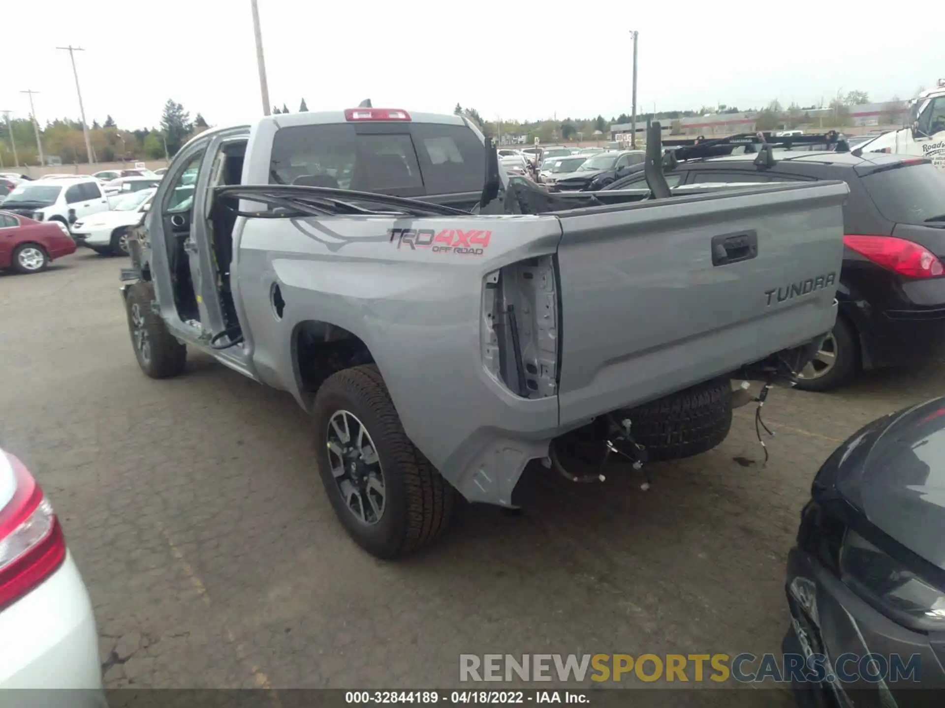 3 Photograph of a damaged car 5TFUY5F14MX049206 TOYOTA TUNDRA 4WD 2021