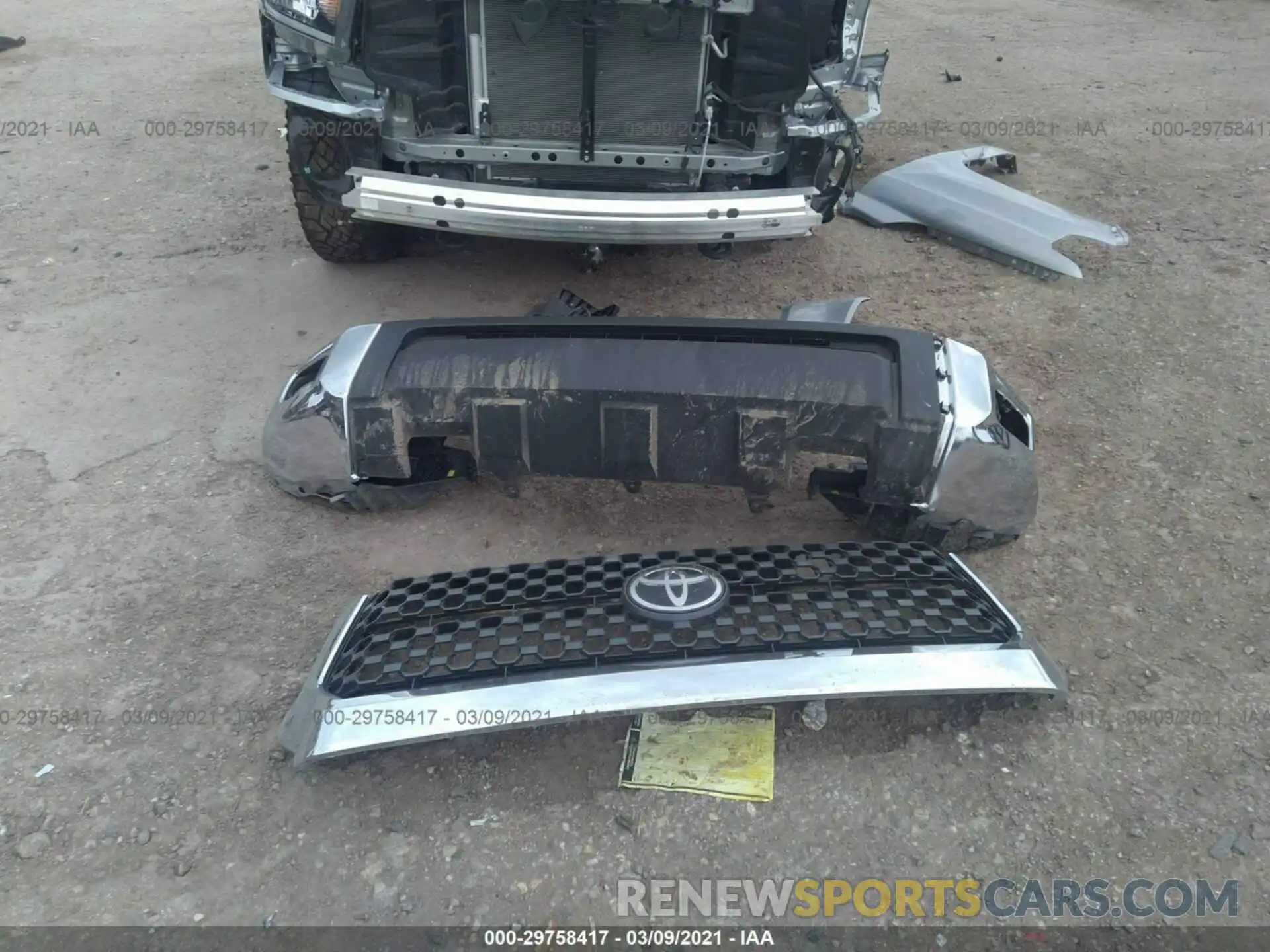 12 Photograph of a damaged car 5TFUY5F14MX957316 TOYOTA TUNDRA 4WD 2021