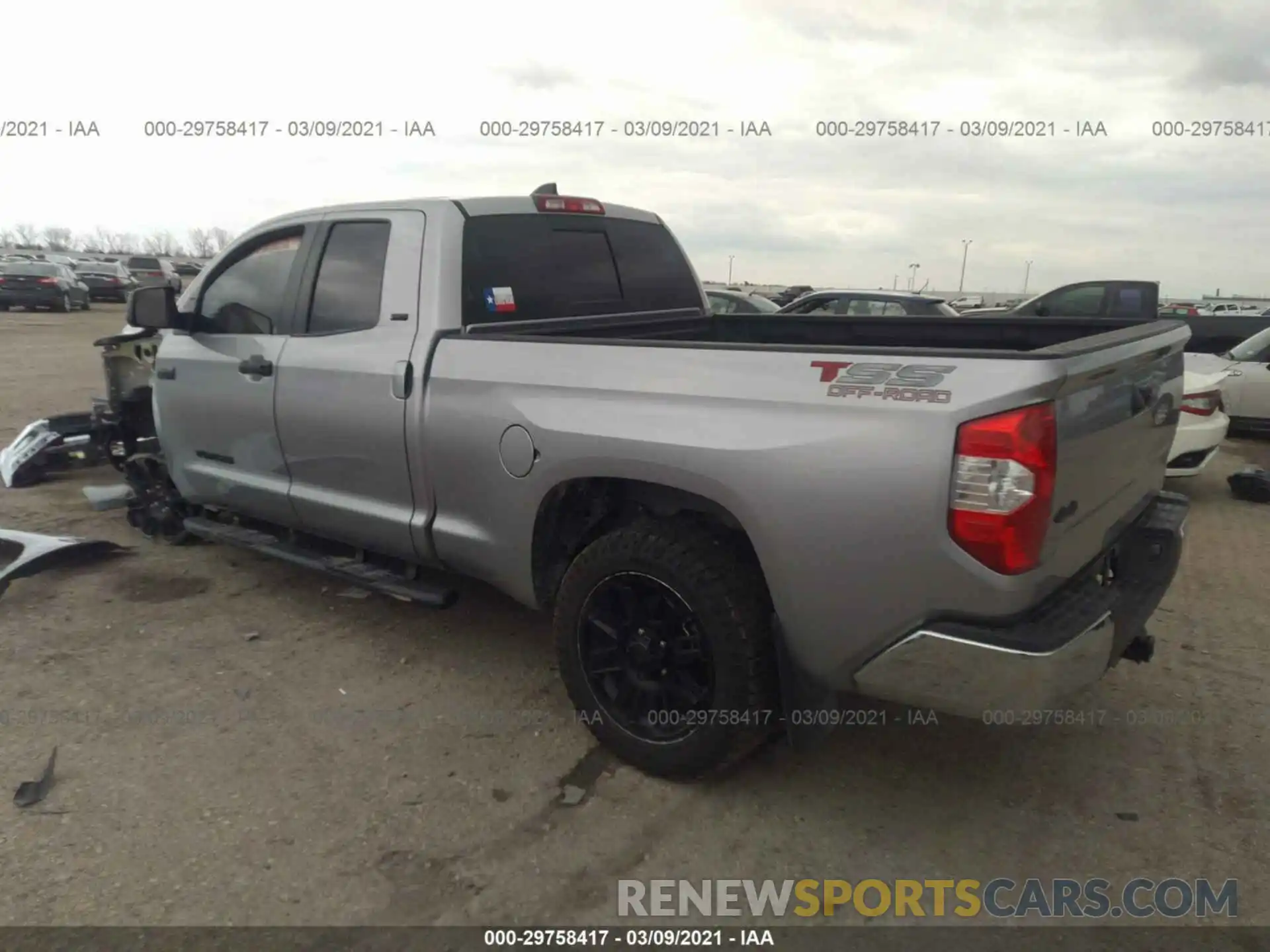 3 Photograph of a damaged car 5TFUY5F14MX957316 TOYOTA TUNDRA 4WD 2021