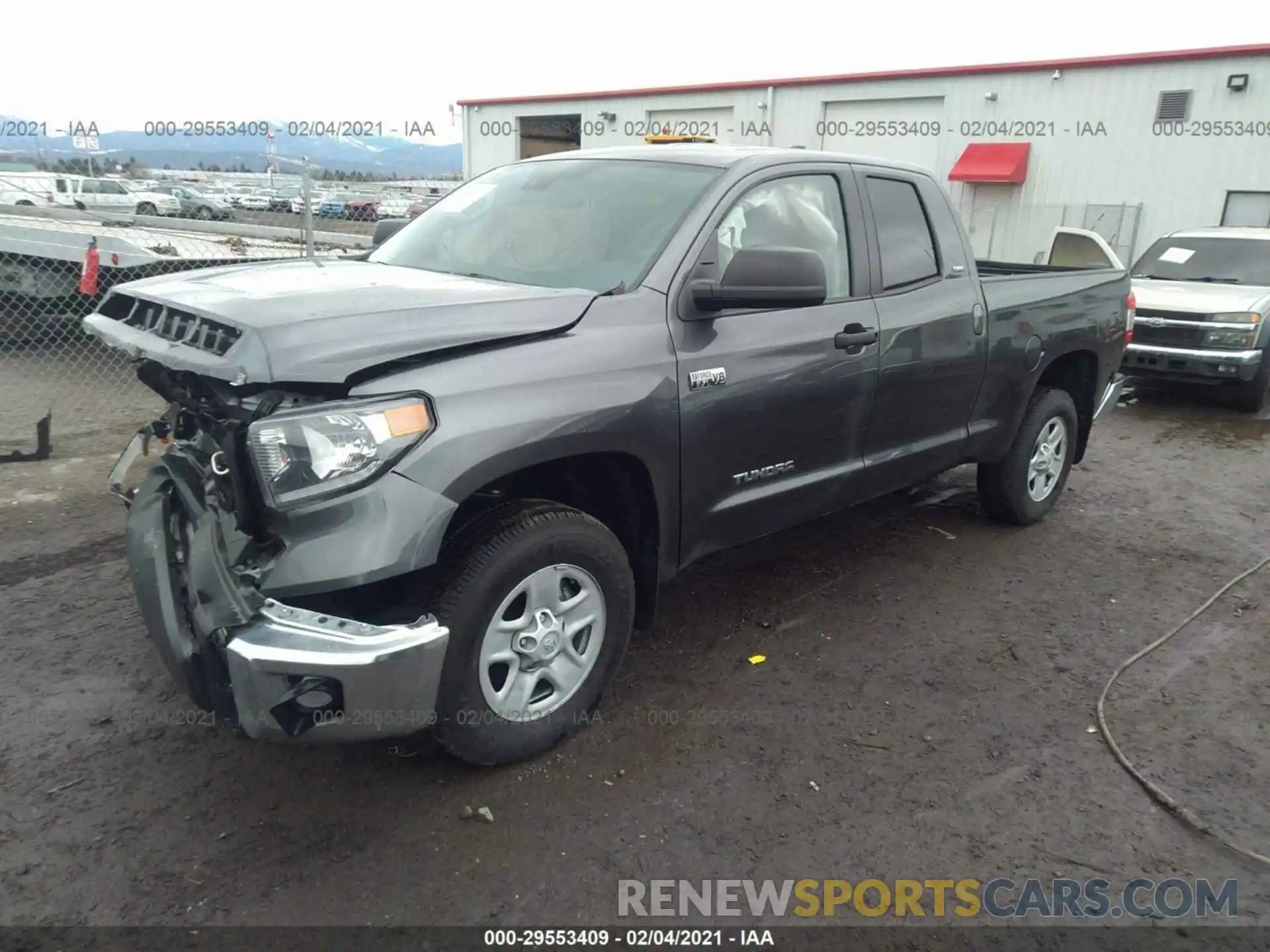 2 Photograph of a damaged car 5TFUY5F14MX969496 TOYOTA TUNDRA 4WD 2021