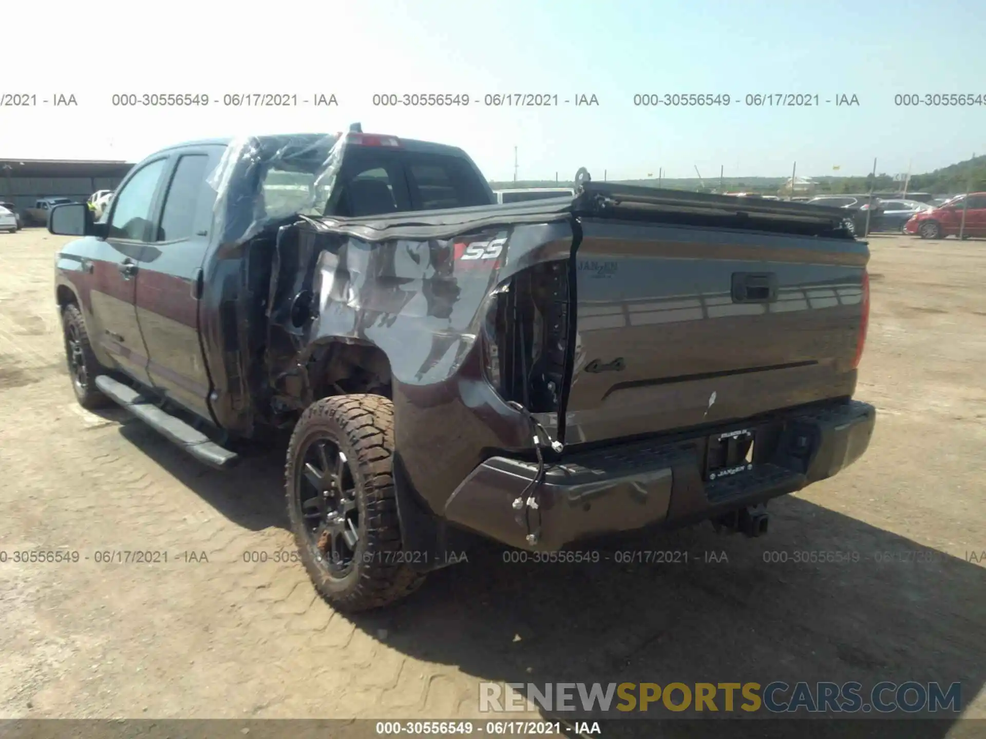 3 Photograph of a damaged car 5TFUY5F15MX012293 TOYOTA TUNDRA 4WD 2021