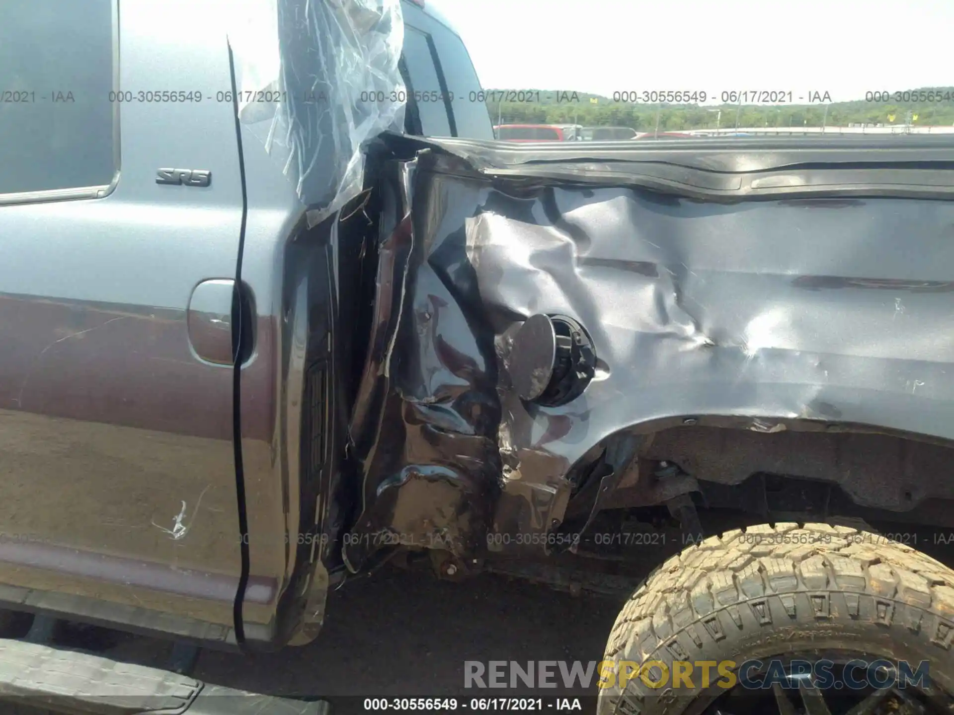 6 Photograph of a damaged car 5TFUY5F15MX012293 TOYOTA TUNDRA 4WD 2021