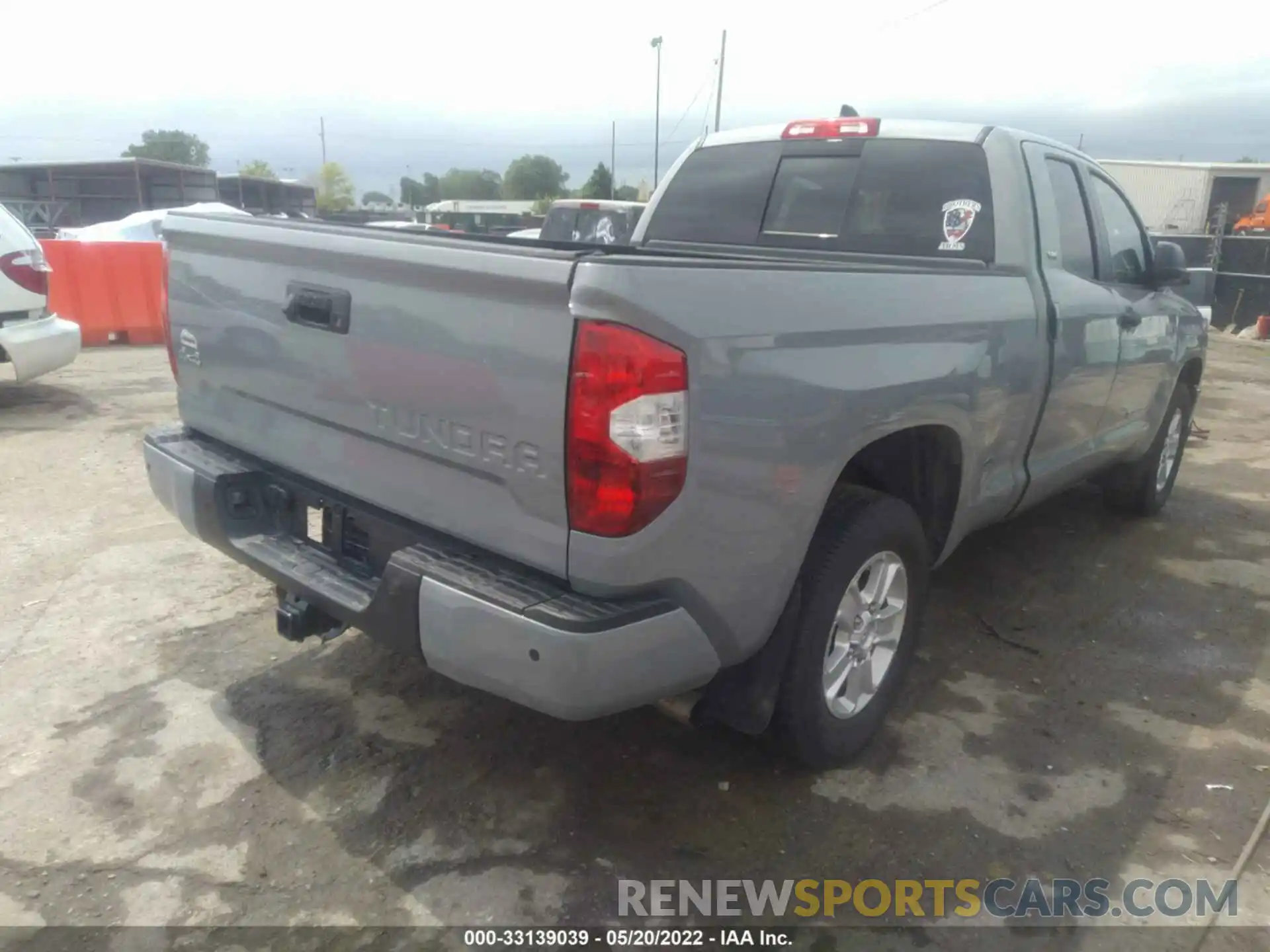 4 Фотография поврежденного автомобиля 5TFUY5F15MX050171 TOYOTA TUNDRA 4WD 2021