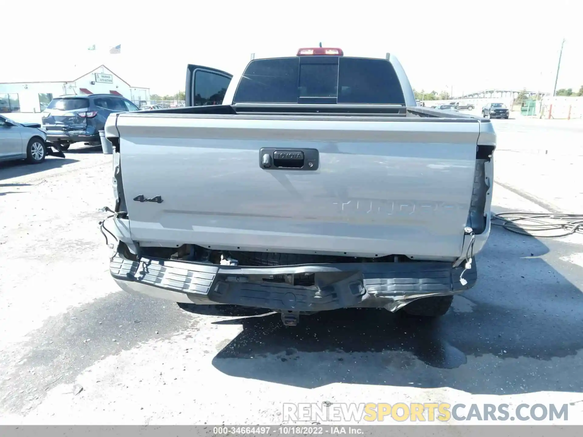 6 Photograph of a damaged car 5TFUY5F15MX976327 TOYOTA TUNDRA 4WD 2021