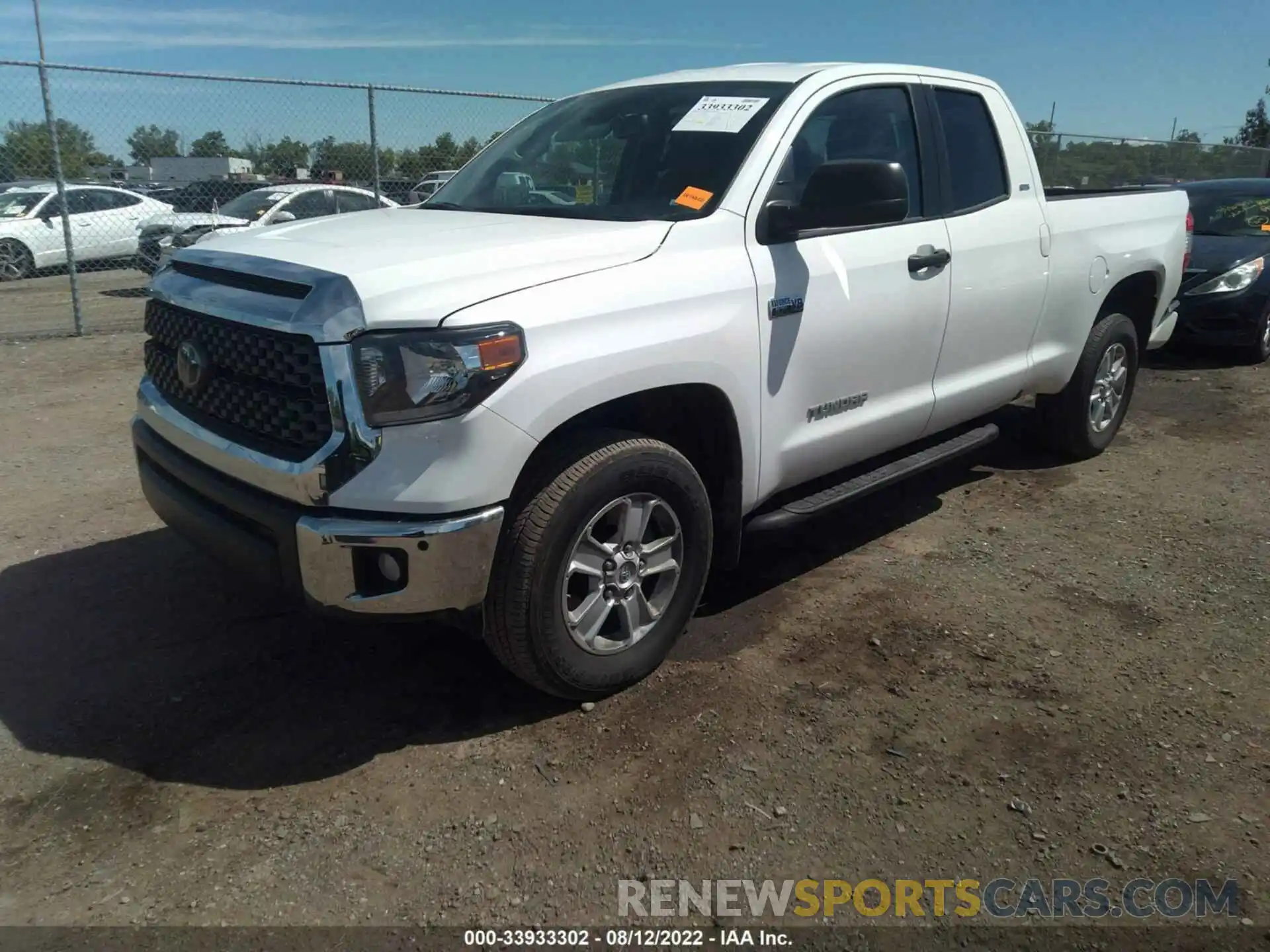 2 Photograph of a damaged car 5TFUY5F15MX988980 TOYOTA TUNDRA 4WD 2021