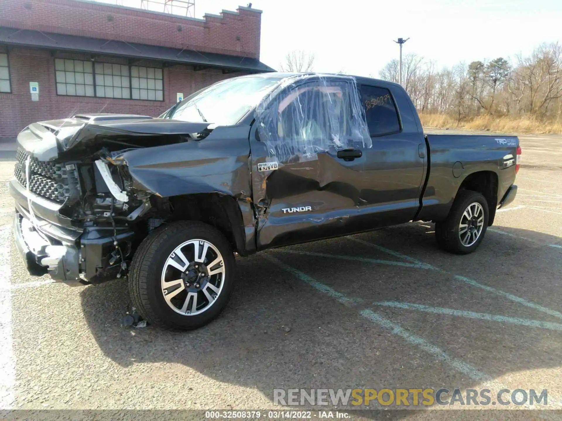 2 Photograph of a damaged car 5TFUY5F17MX007709 TOYOTA TUNDRA 4WD 2021