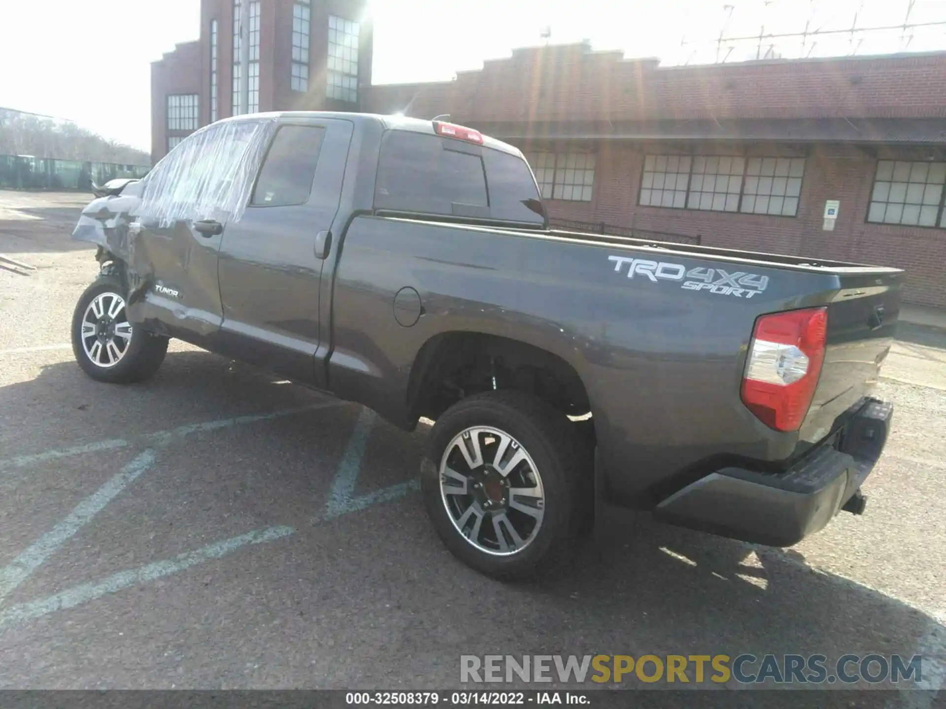 3 Photograph of a damaged car 5TFUY5F17MX007709 TOYOTA TUNDRA 4WD 2021