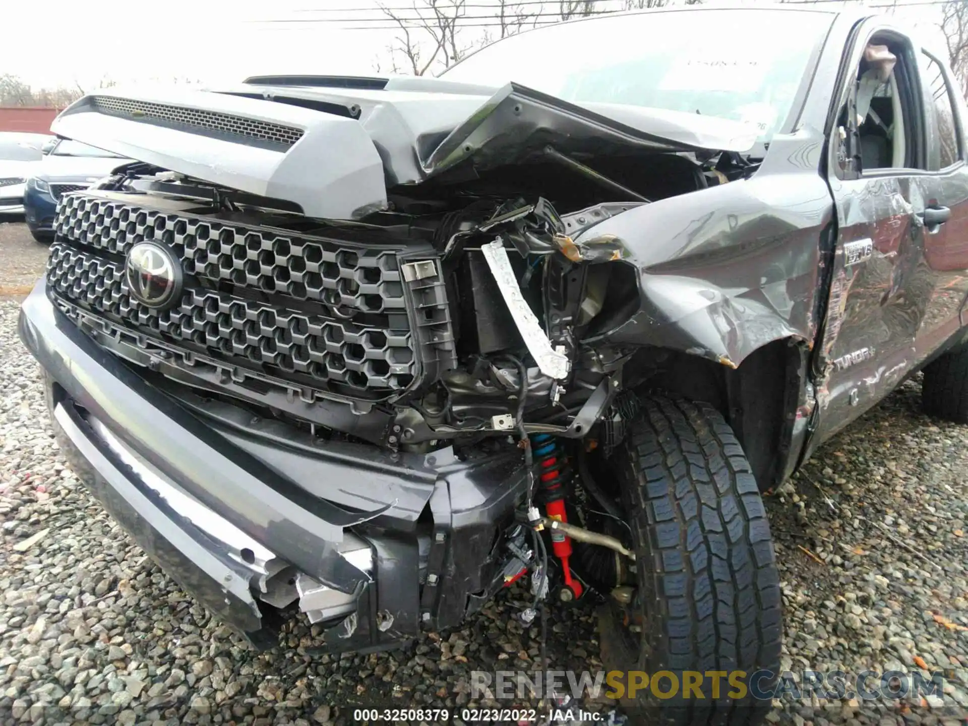 6 Photograph of a damaged car 5TFUY5F17MX007709 TOYOTA TUNDRA 4WD 2021