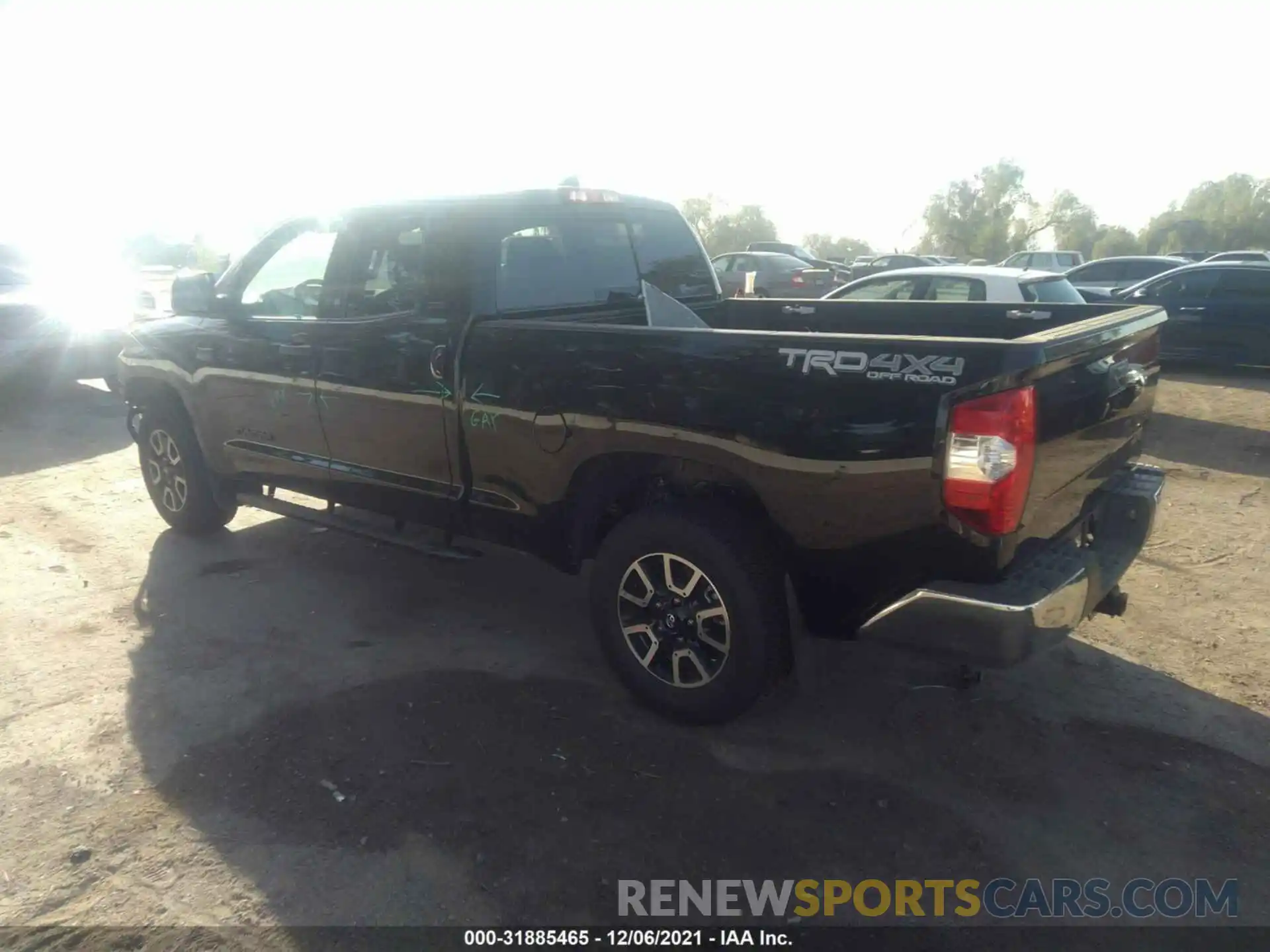 3 Photograph of a damaged car 5TFUY5F17MX046722 TOYOTA TUNDRA 4WD 2021