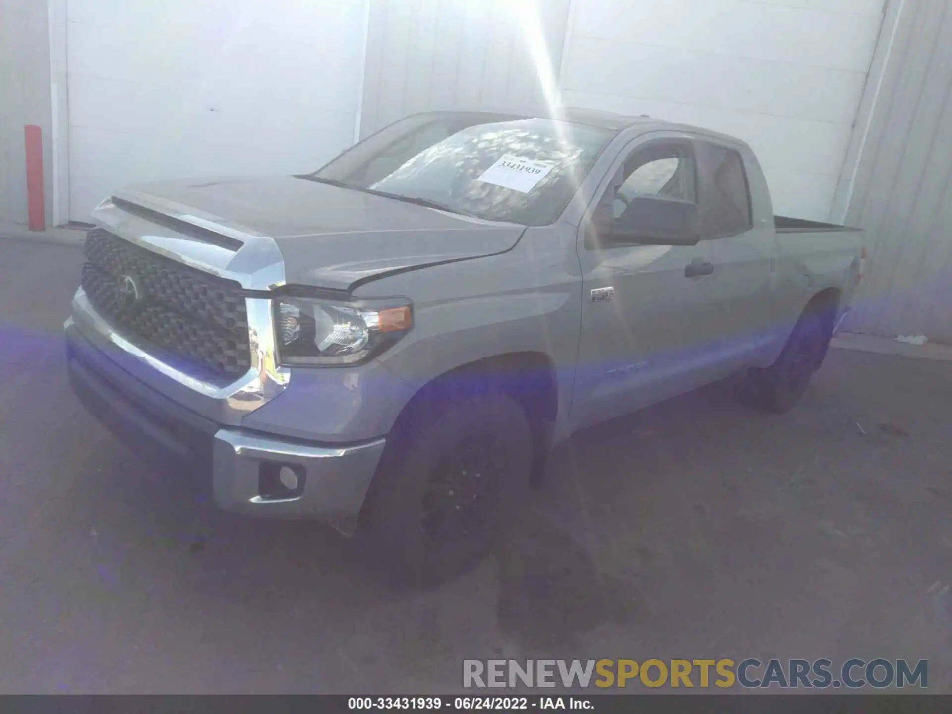 2 Photograph of a damaged car 5TFUY5F18MX028343 TOYOTA TUNDRA 4WD 2021