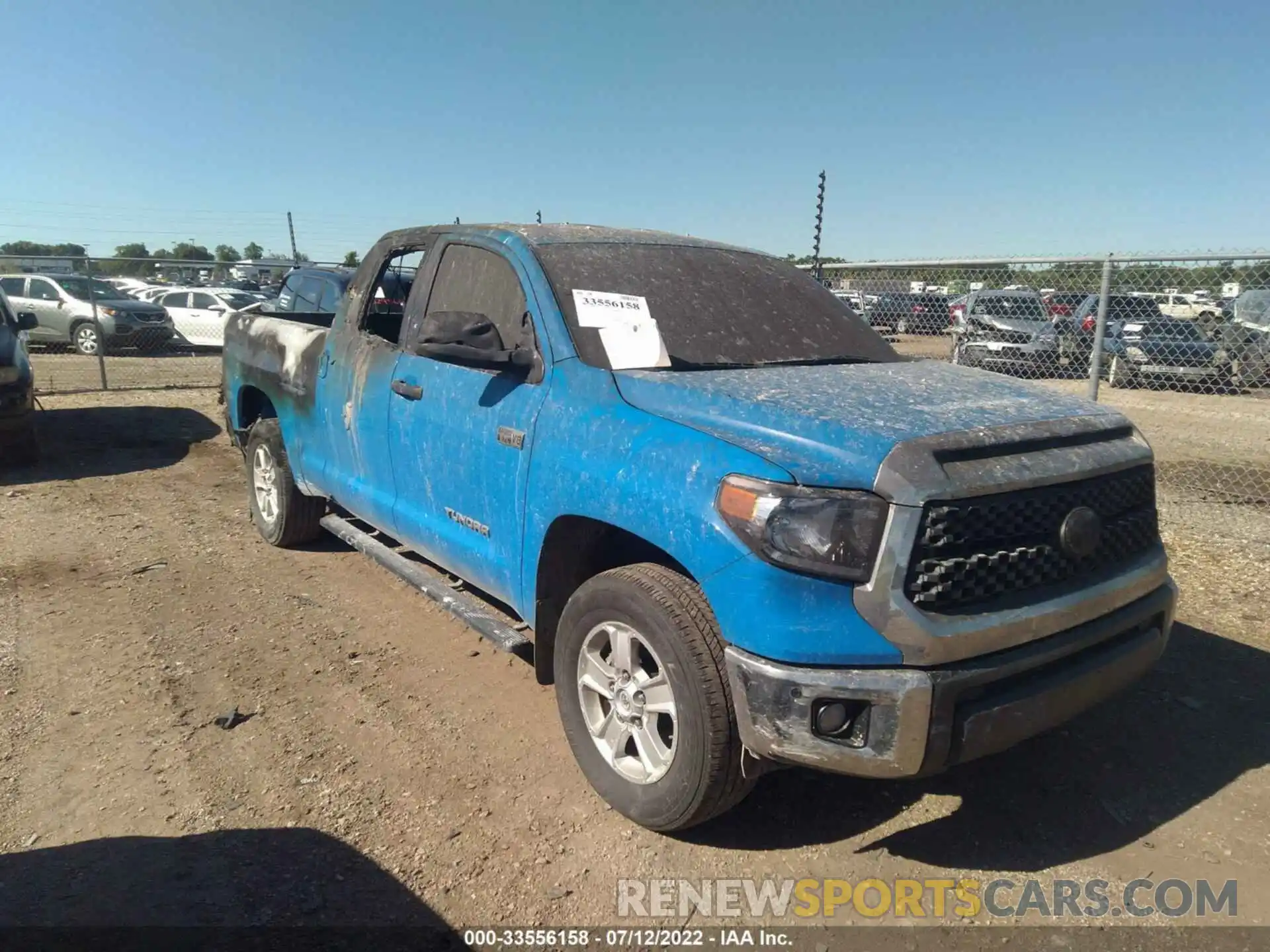 1 Photograph of a damaged car 5TFUY5F18MX999441 TOYOTA TUNDRA 4WD 2021