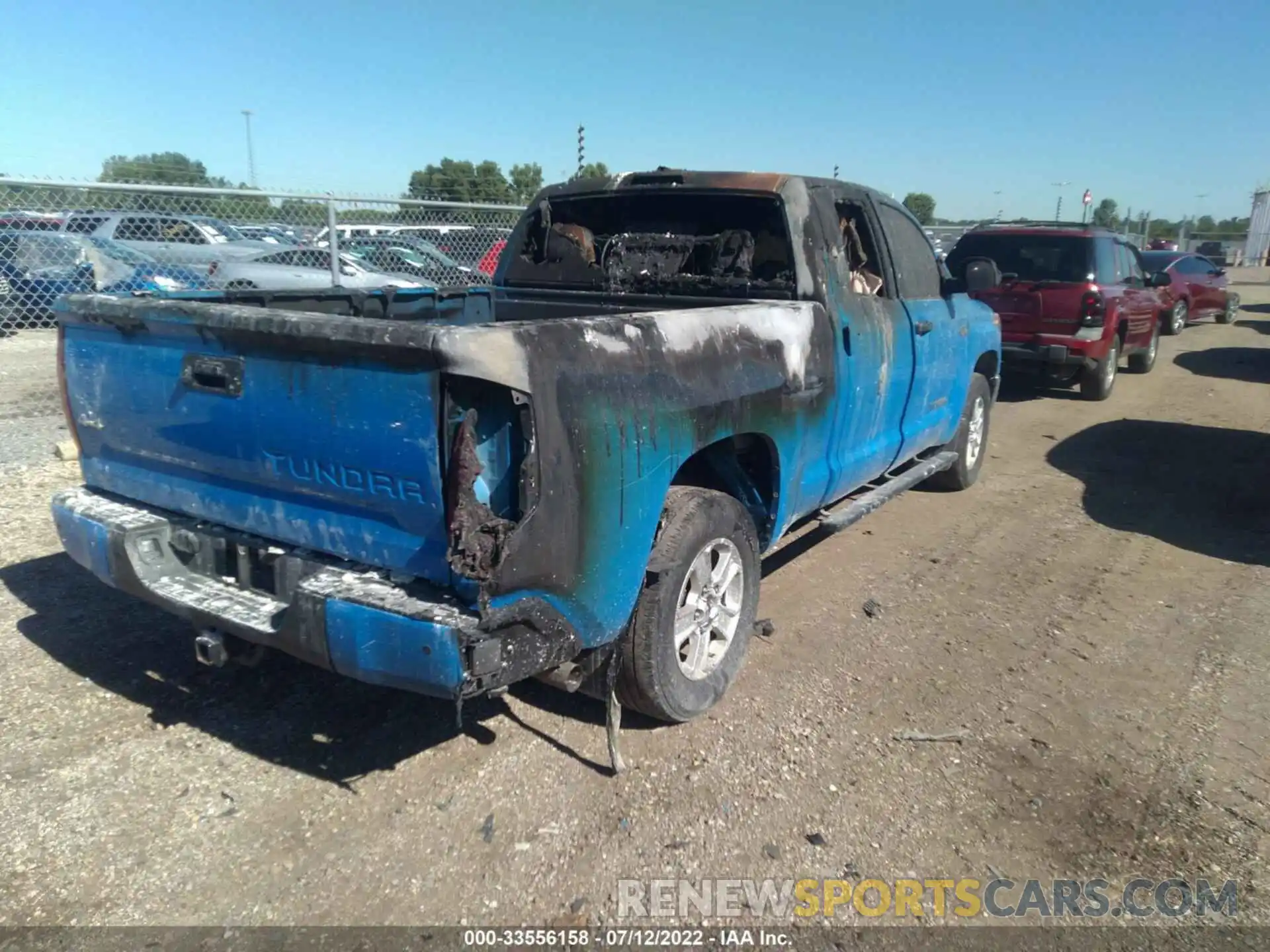 4 Photograph of a damaged car 5TFUY5F18MX999441 TOYOTA TUNDRA 4WD 2021