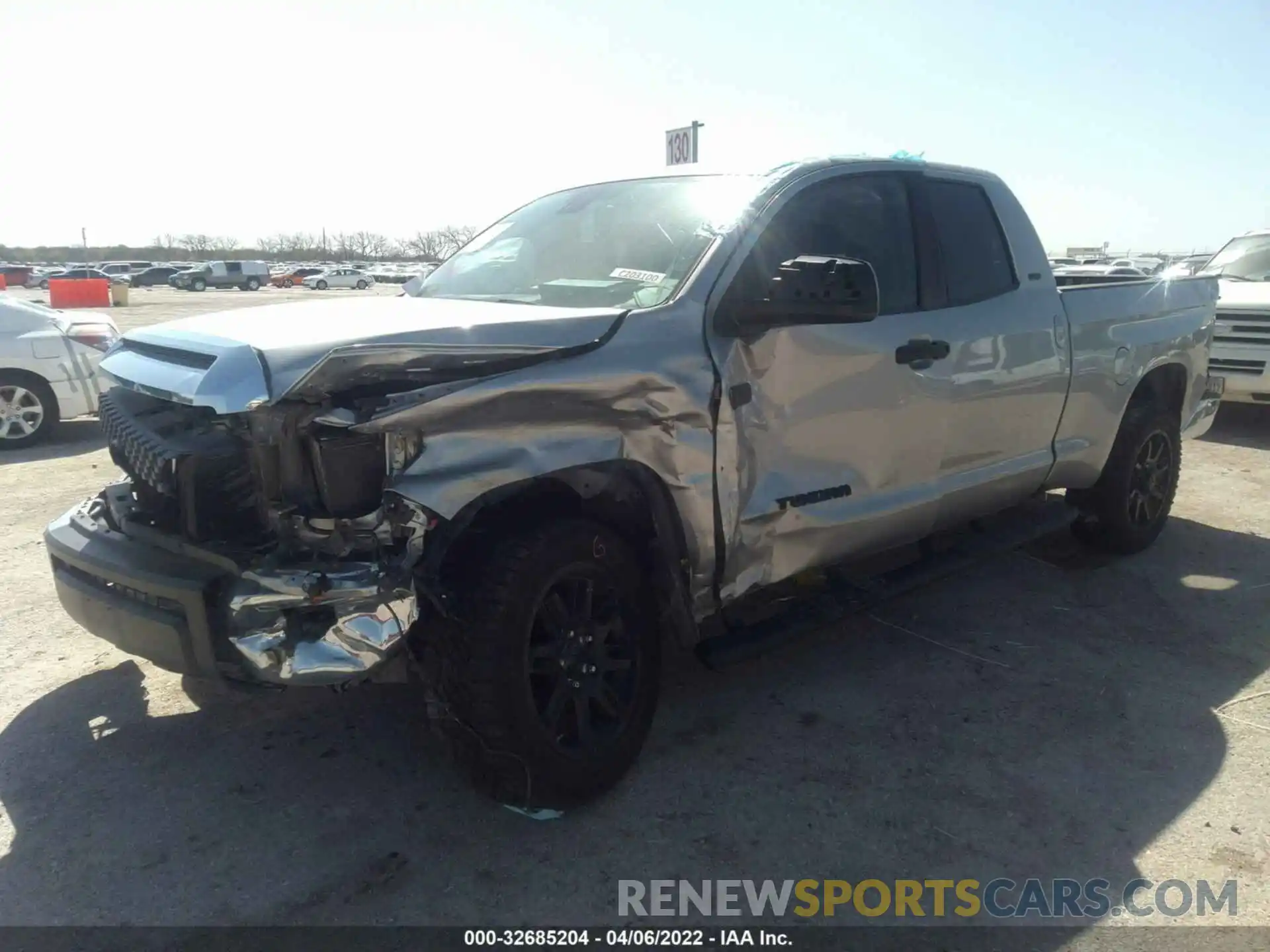 2 Photograph of a damaged car 5TFUY5F19MX958218 TOYOTA TUNDRA 4WD 2021