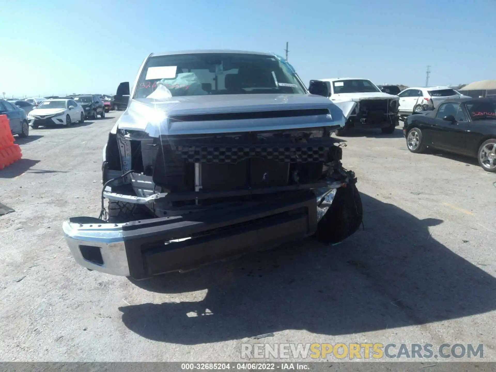 6 Photograph of a damaged car 5TFUY5F19MX958218 TOYOTA TUNDRA 4WD 2021